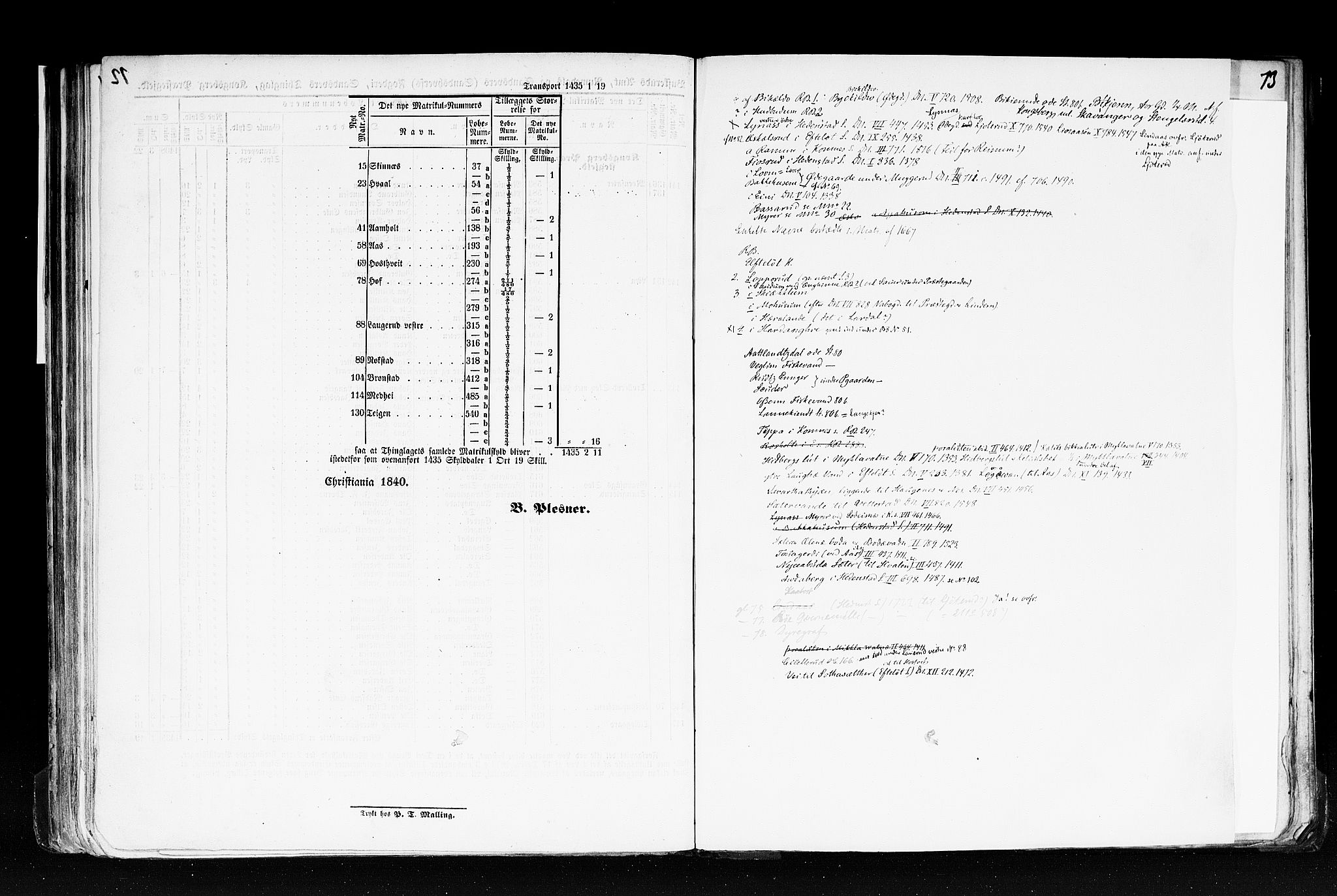 Rygh, AV/RA-PA-0034/F/Fb/L0005: Matrikkelen for 1838 - Buskerud amt (Buskerud fylke), 1838, p. 72b