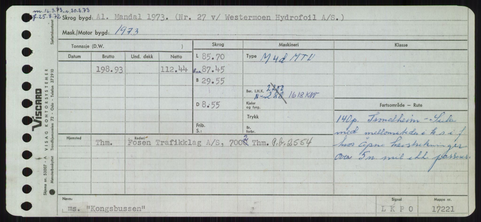 Sjøfartsdirektoratet med forløpere, Skipsmålingen, AV/RA-S-1627/H/Ha/L0003/0002: Fartøy, Hilm-Mar / Fartøy, Kom-Mar, p. 13