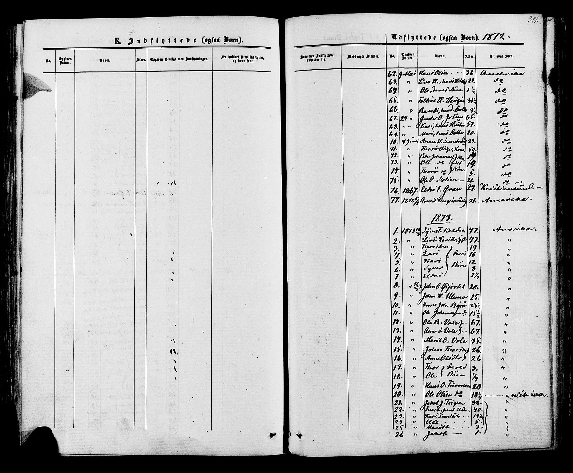 Lom prestekontor, SAH/PREST-070/K/L0007: Parish register (official) no. 7, 1863-1884, p. 331