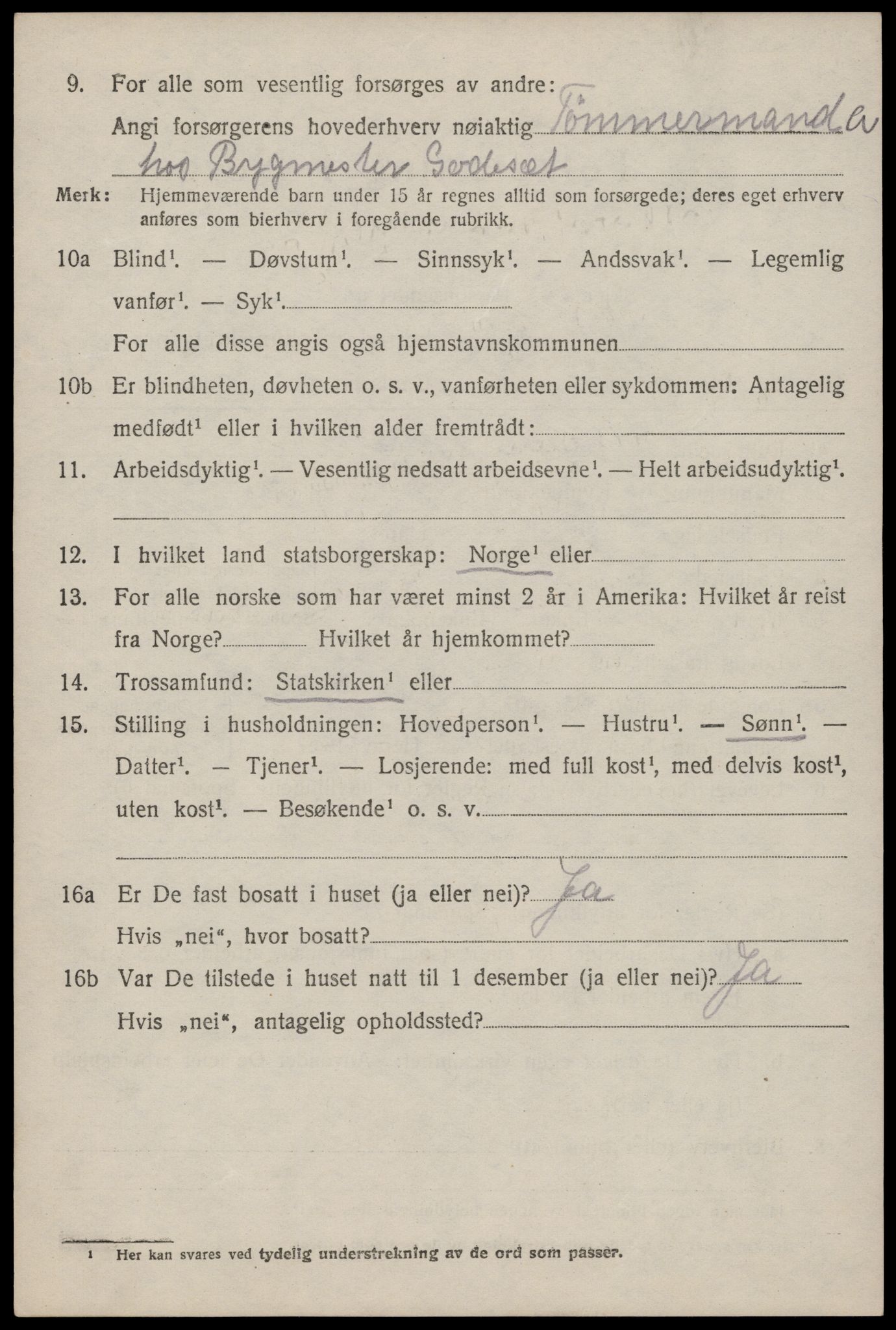 SAST, 1920 census for Hetland, 1920, p. 21638