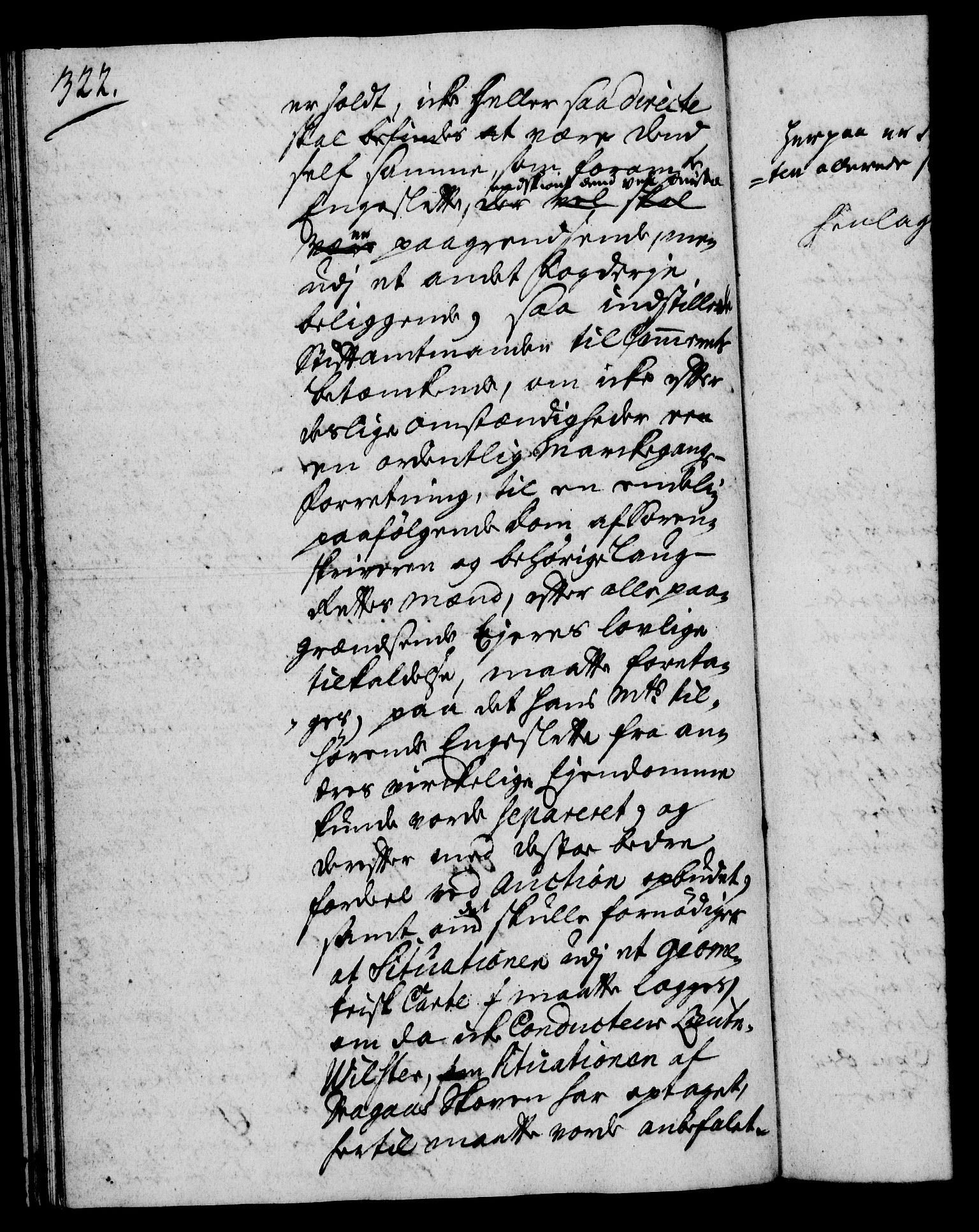 Rentekammeret, Kammerkanselliet, RA/EA-3111/G/Gh/Gha/L0022: Norsk ekstraktmemorialprotokoll (merket RK 53.67), 1739-1741, p. 322