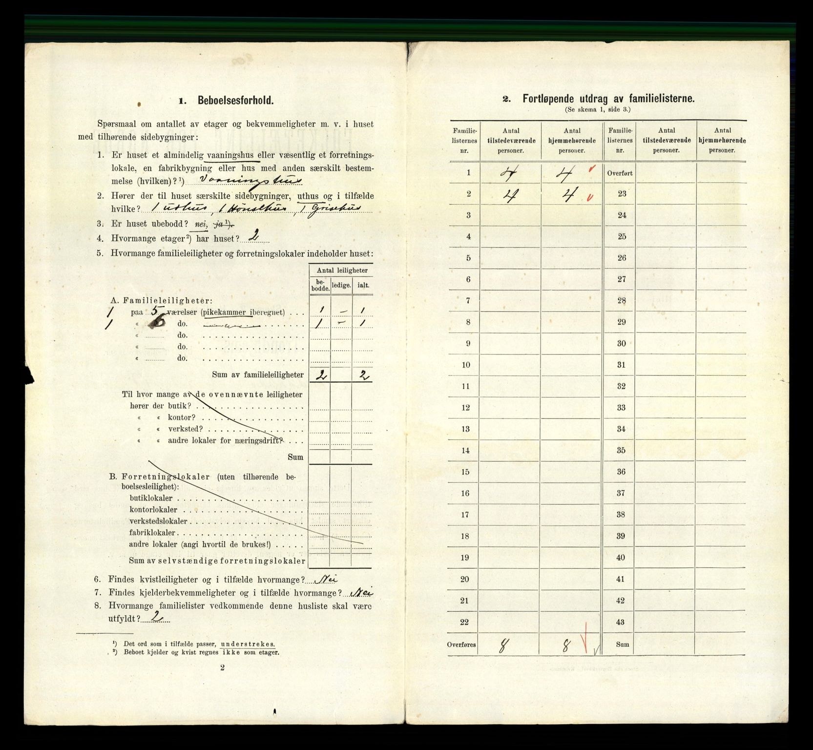 RA, 1910 census for Trondheim, 1910, p. 1408