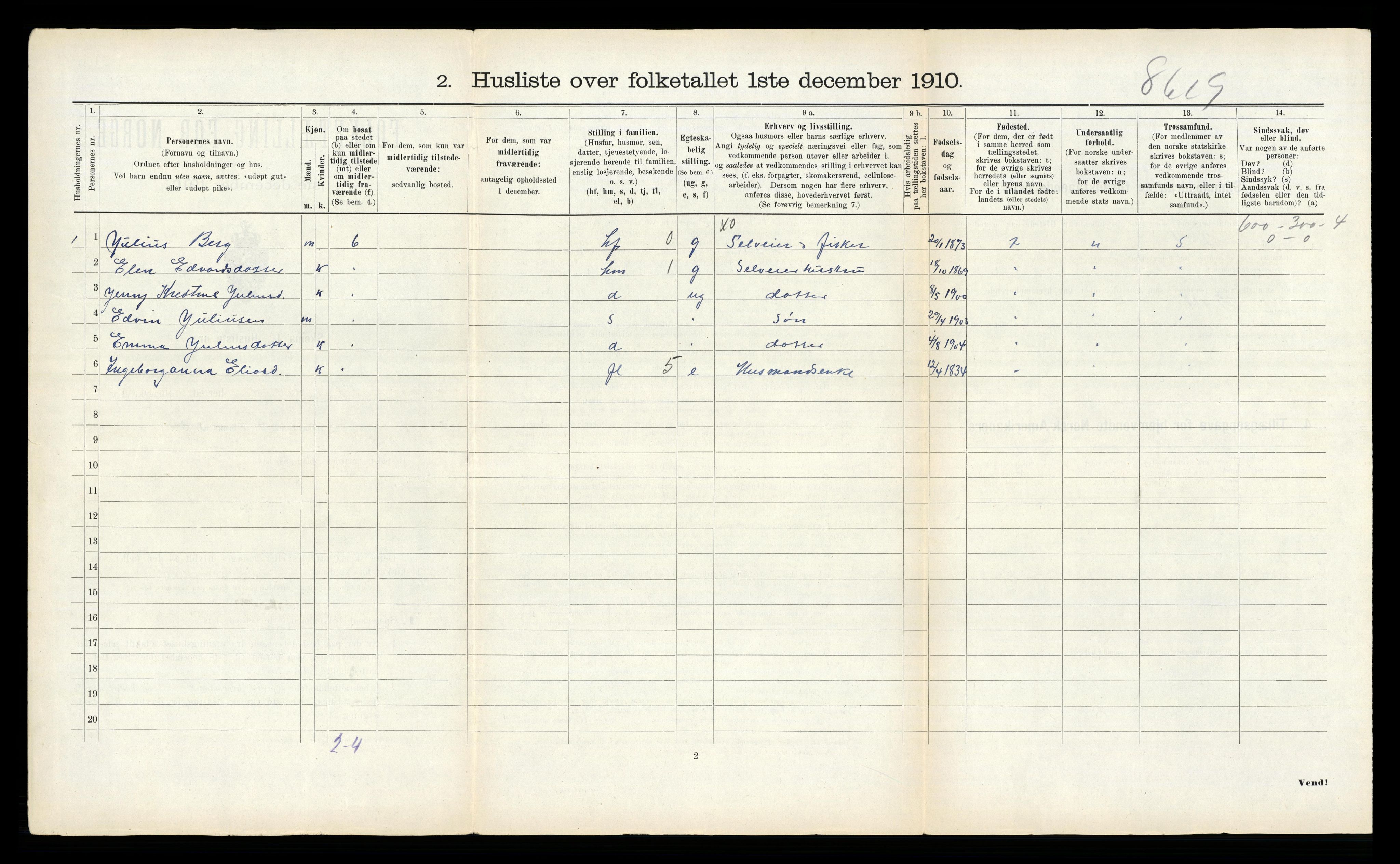 RA, 1910 census for Beitstad, 1910, p. 120