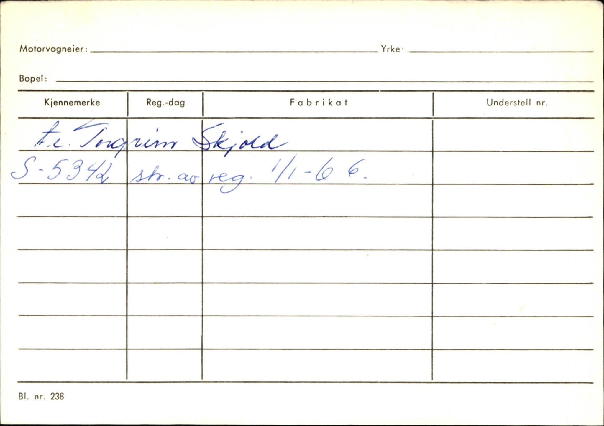 Statens vegvesen, Sogn og Fjordane vegkontor, AV/SAB-A-5301/4/F/L0125: Eigarregister Sogndal V-Å. Aurland A-Å. Fjaler A-N, 1945-1975, p. 907