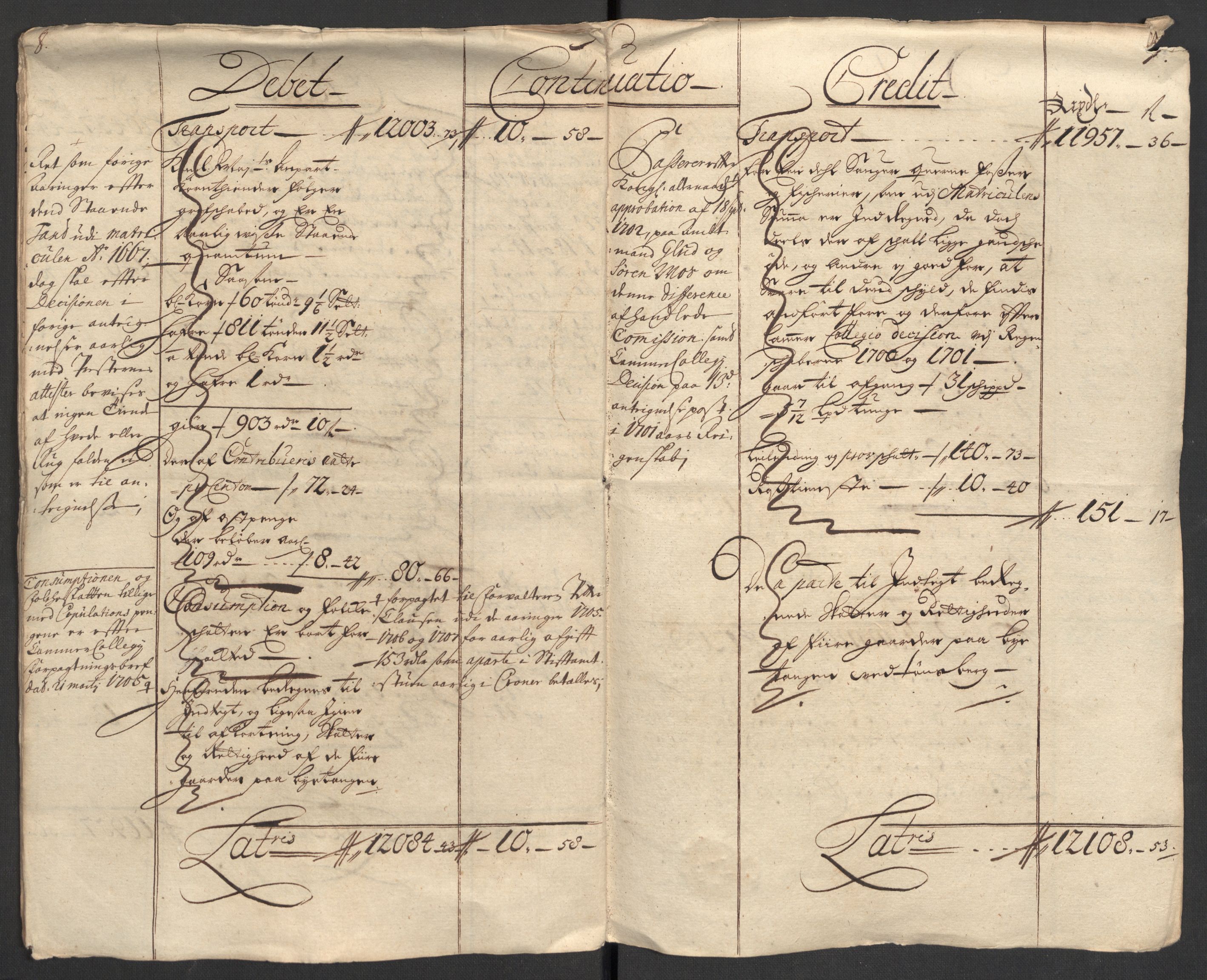 Rentekammeret inntil 1814, Reviderte regnskaper, Fogderegnskap, AV/RA-EA-4092/R32/L1872: Fogderegnskap Jarlsberg grevskap, 1706-1707, p. 15