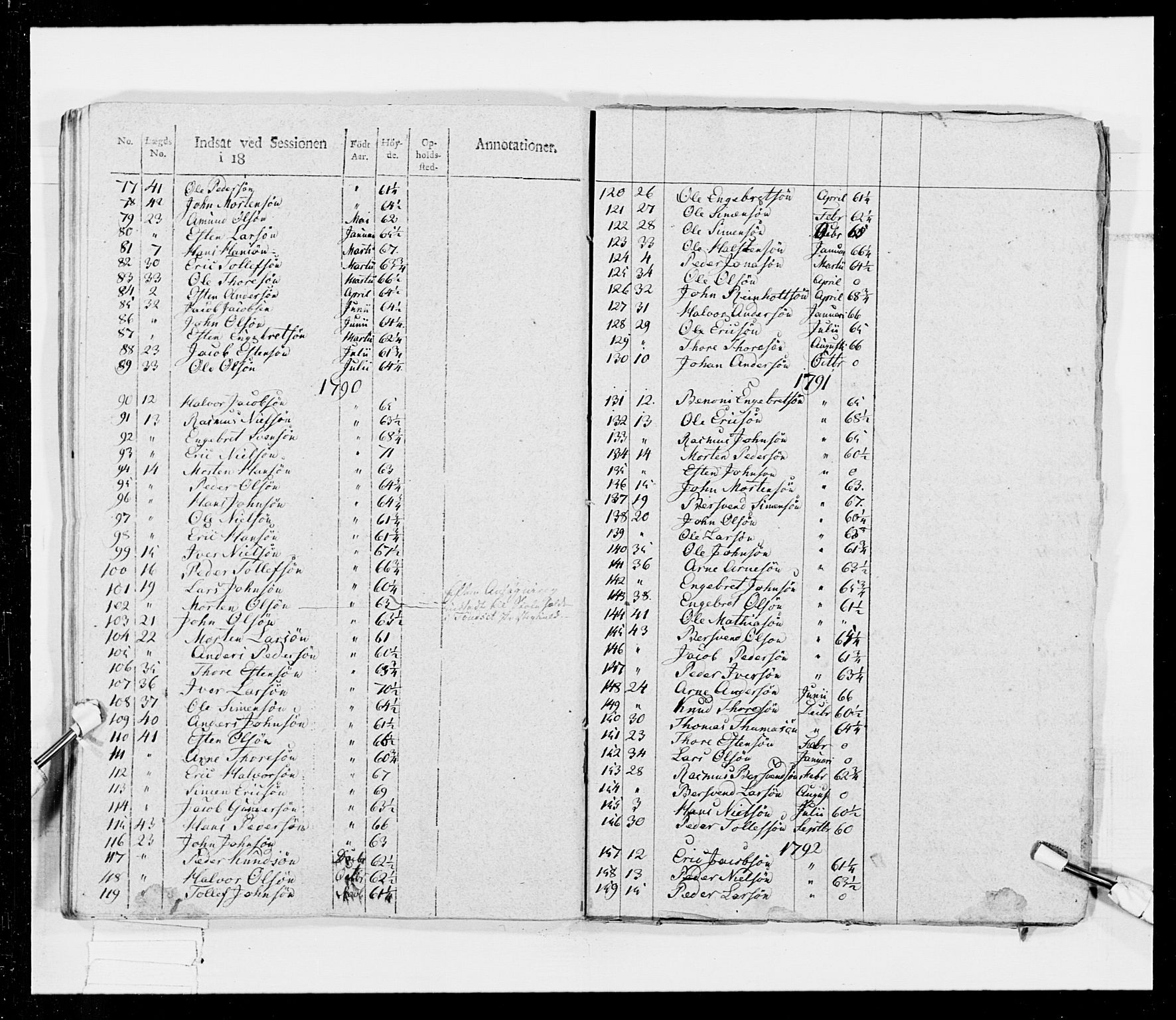 Generalitets- og kommissariatskollegiet, Det kongelige norske kommissariatskollegium, RA/EA-5420/E/Eh/L0026: Skiløperkompaniene, 1805-1810, p. 452