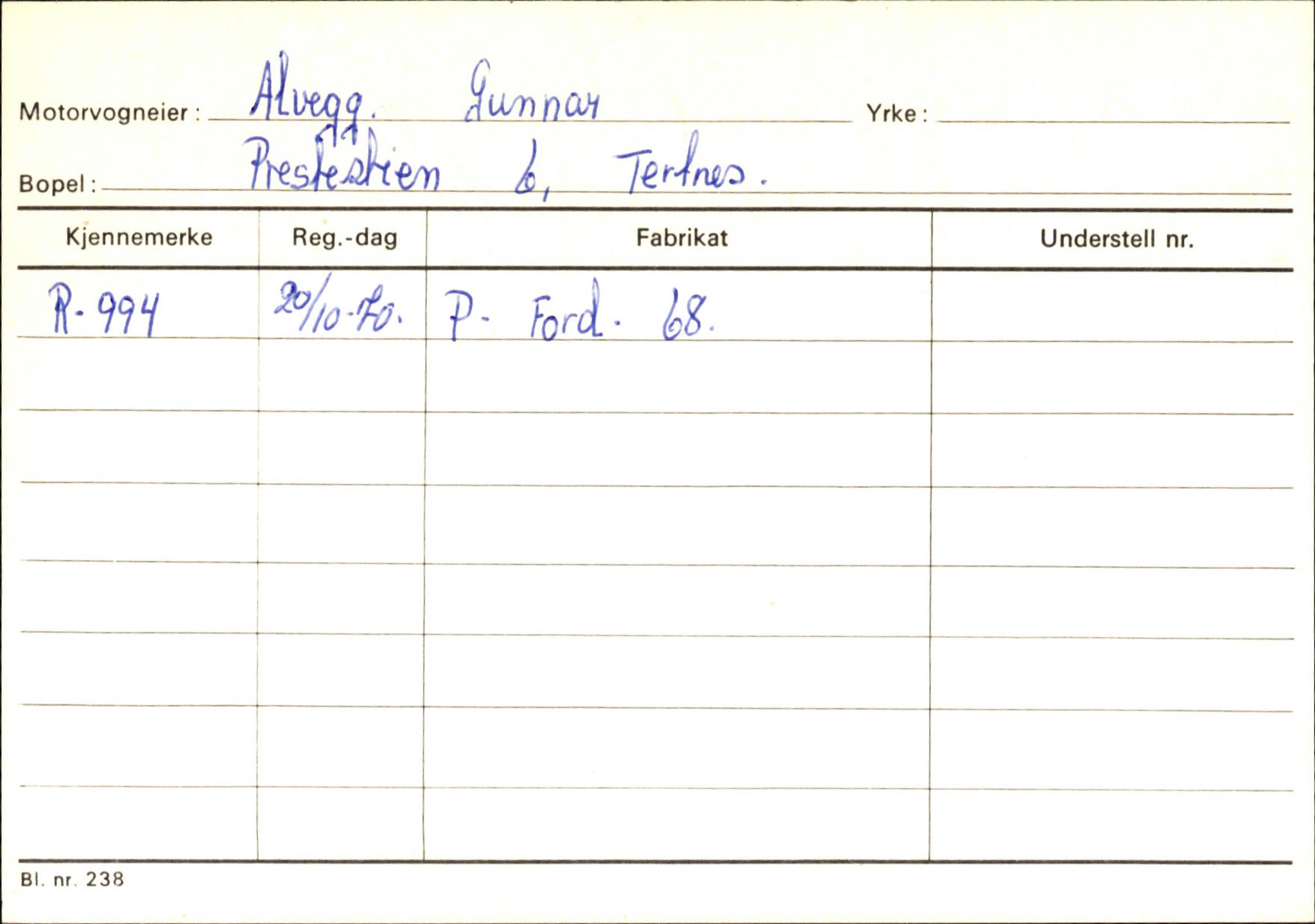 Statens vegvesen, Hordaland vegkontor, SAB/A-5201/2/Ha/L0001: R-eierkort A, 1920-1971, p. 608