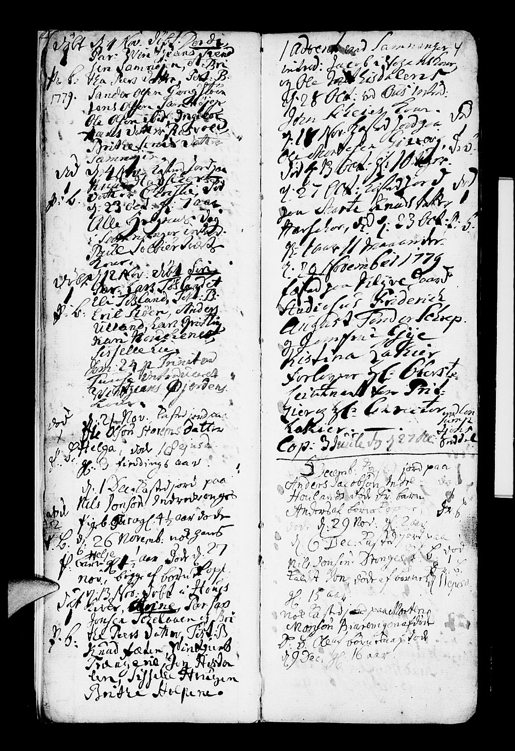 Os sokneprestembete, SAB/A-99929: Parish register (official) no. A 10, 1779-1788, p. 4