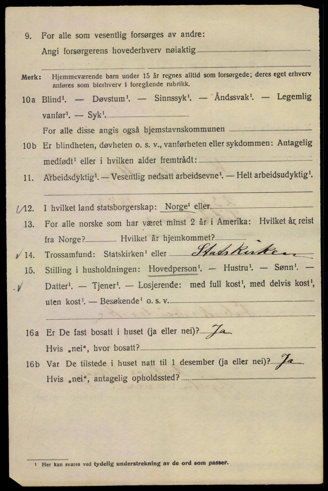 SAO, 1920 census for Kristiania, 1920, p. 476892