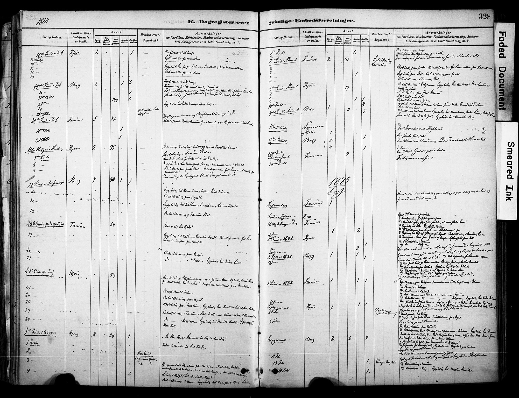 Brunlanes kirkebøker, AV/SAKO-A-342/F/Fc/L0001: Parish register (official) no. III 1, 1878-1899, p. 328