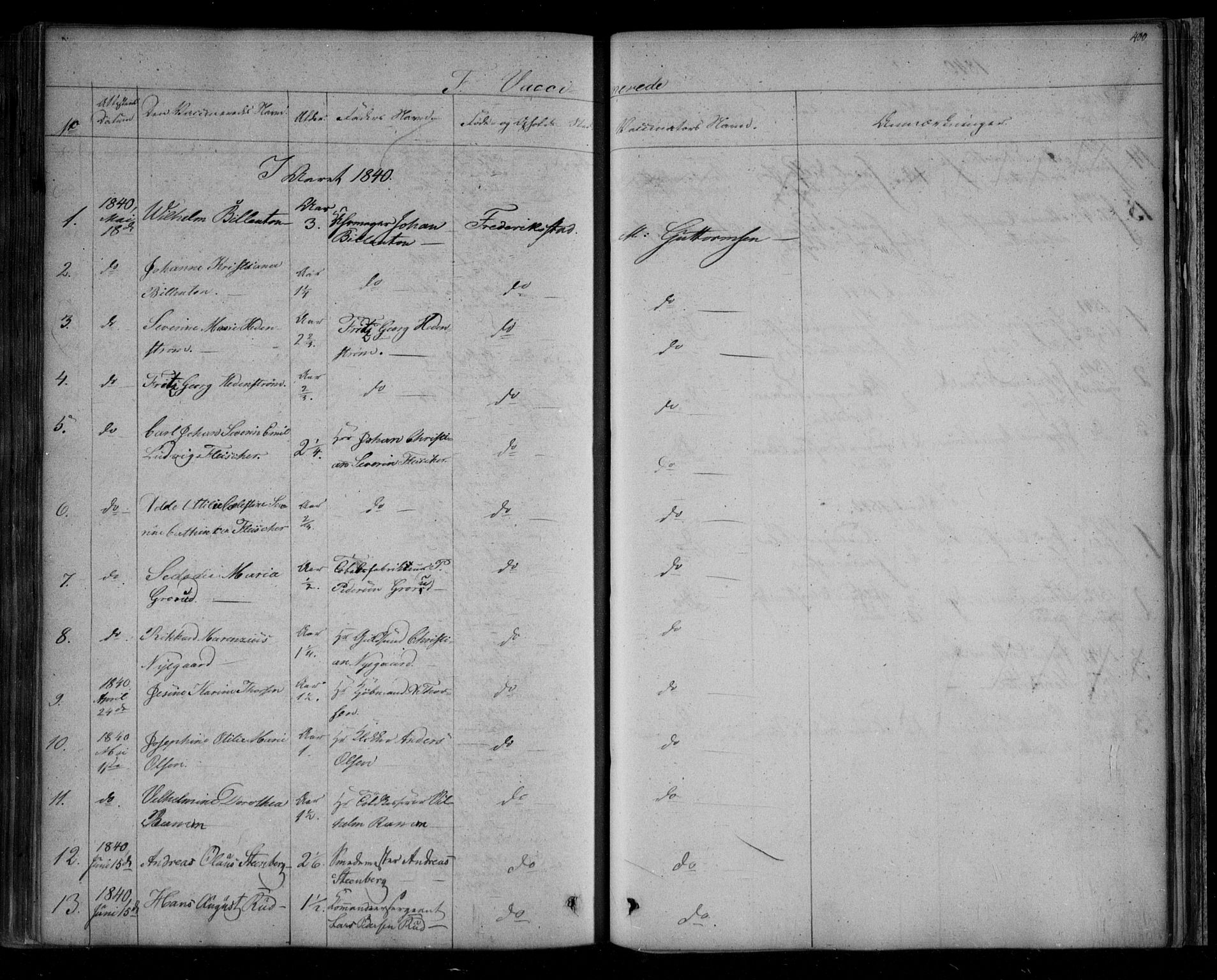 Fredrikstad prestekontor Kirkebøker, AV/SAO-A-11082/F/Fa/L0005: Parish register (official) no. 5, 1835-1856, p. 400