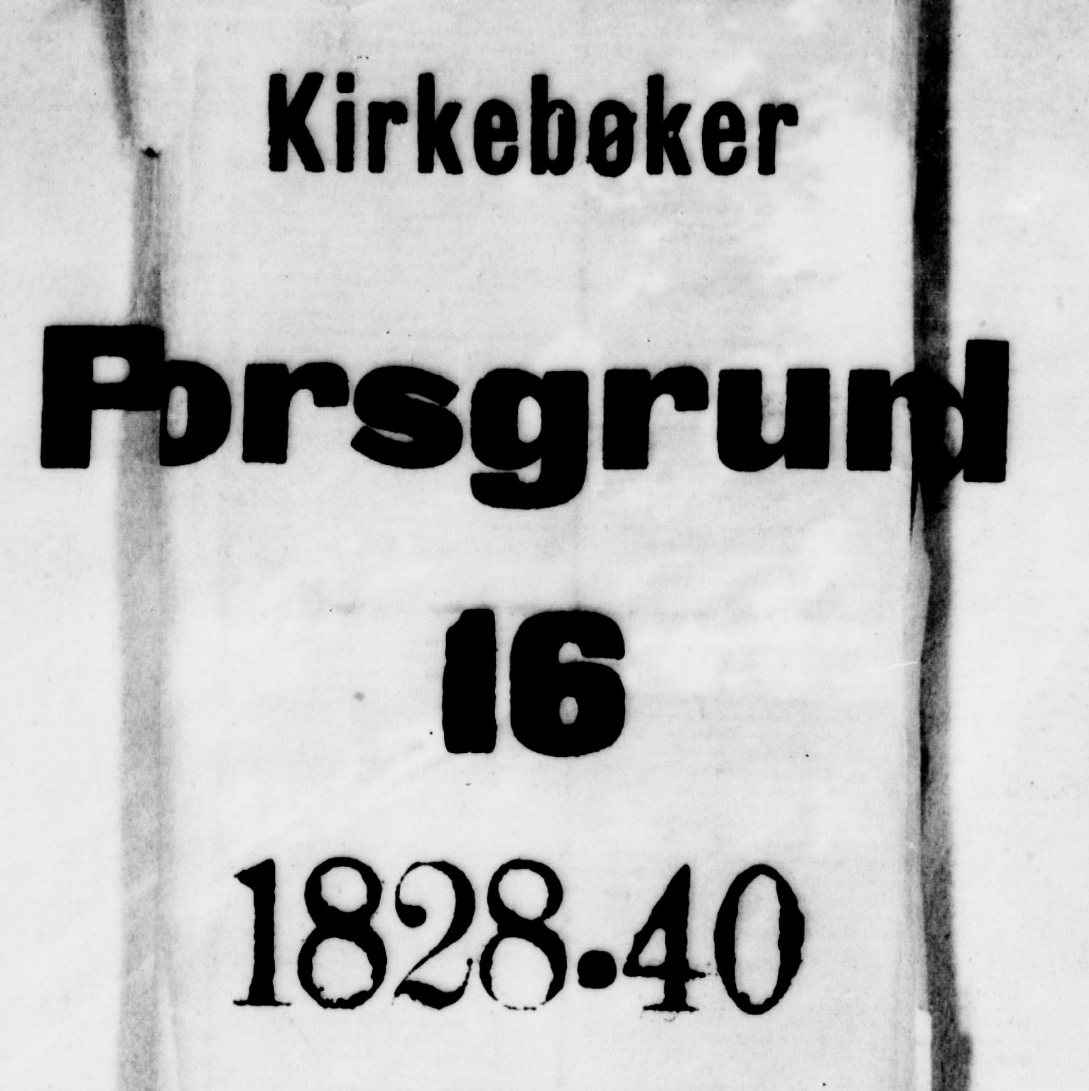 Porsgrunn kirkebøker , SAKO/A-104/F/Fa/L0005: Parish register (official) no. 5, 1828-1840