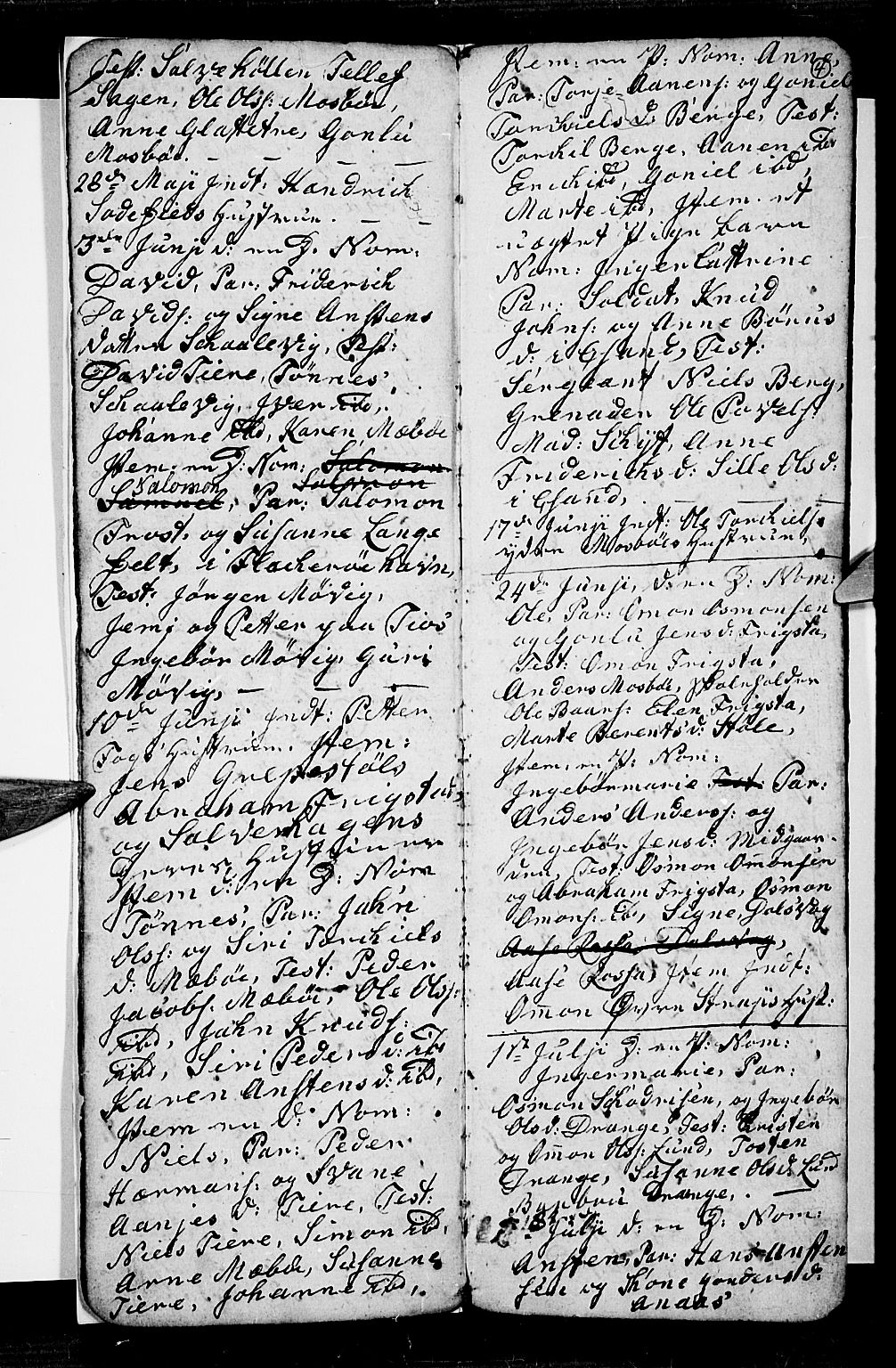 Oddernes sokneprestkontor, AV/SAK-1111-0033/F/Fb/Fba/L0002: Parish register (copy) no. B 2, 1791-1806, p. 4