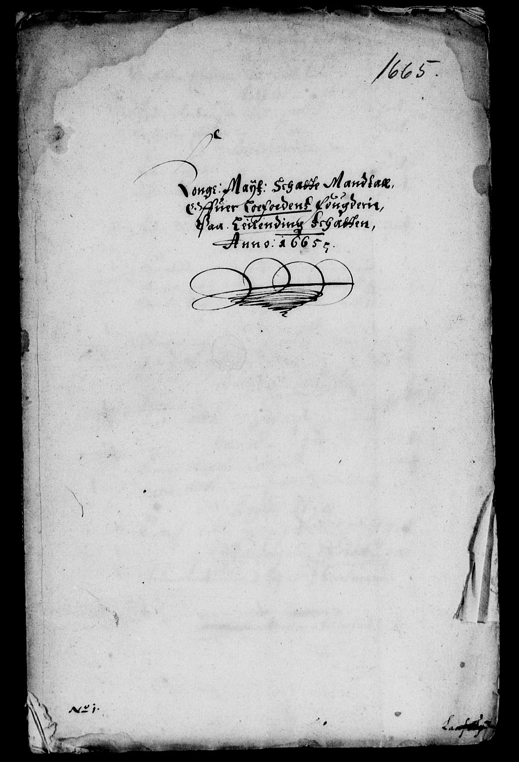 Rentekammeret inntil 1814, Reviderte regnskaper, Lensregnskaper, AV/RA-EA-5023/R/Rb/Rbz/L0041: Nordlandenes len, 1664-1667