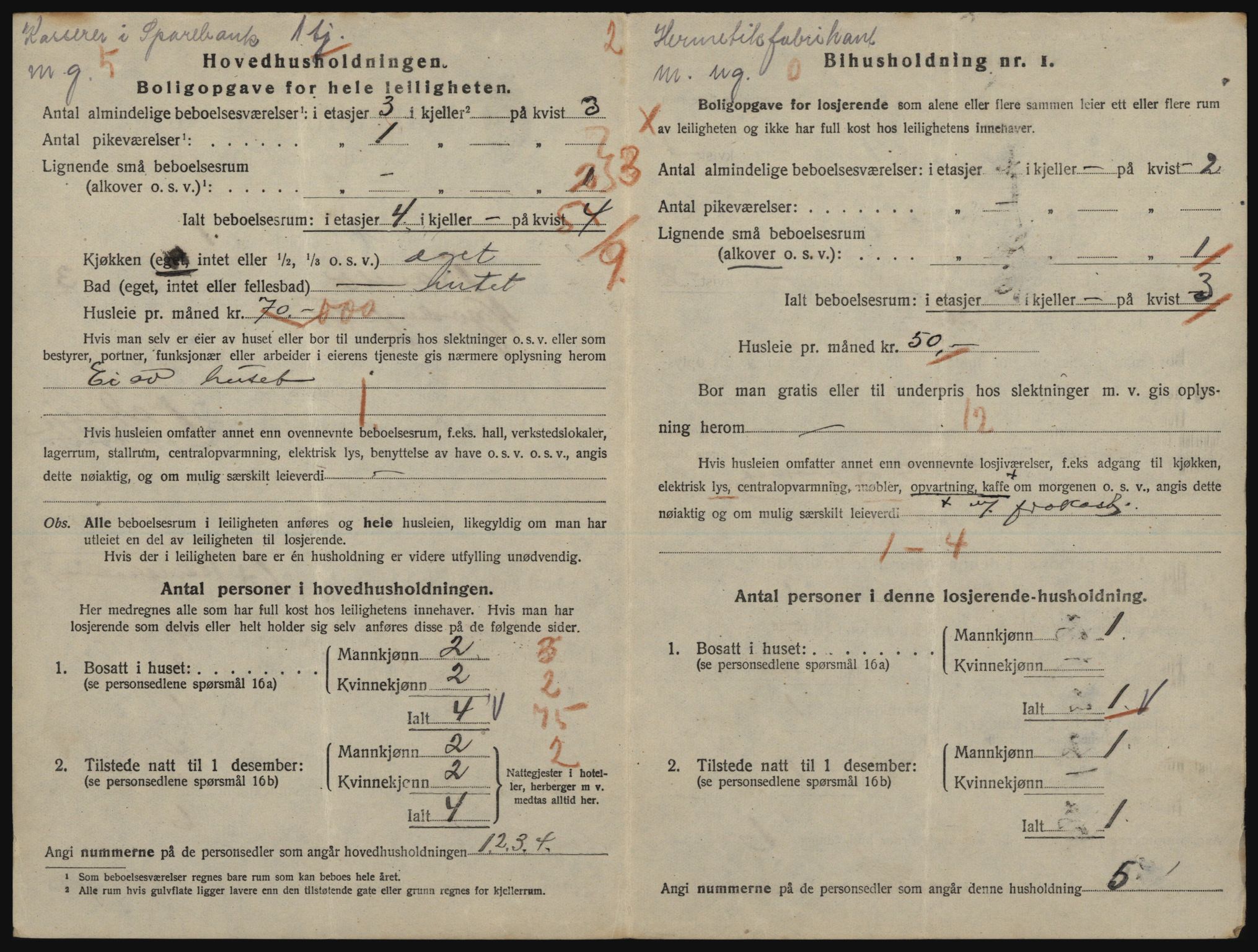 SATØ, 1920 census for Tromsø, 1920, p. 3328