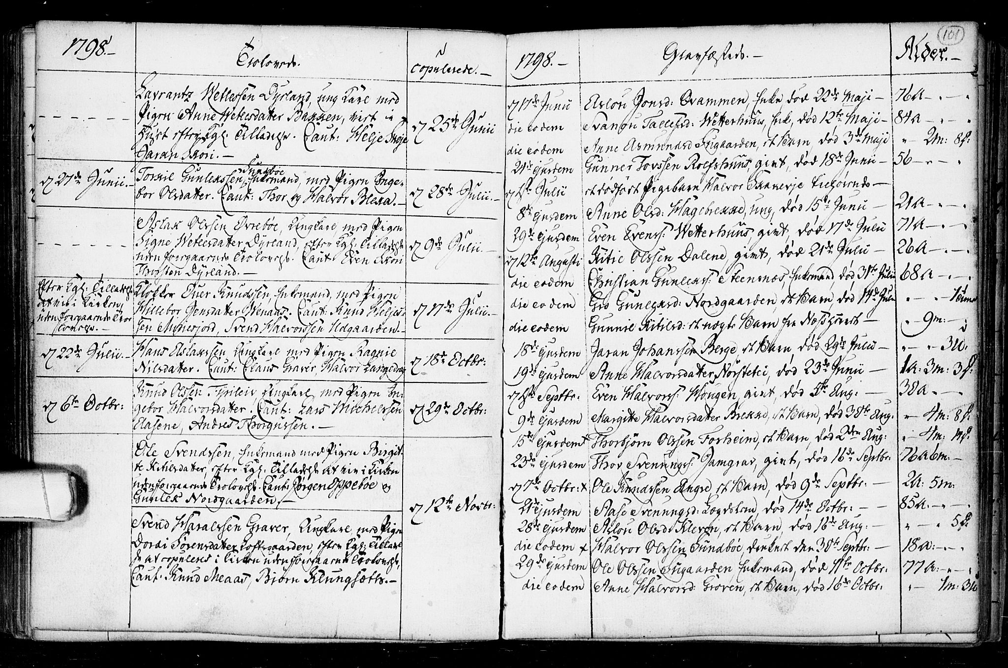 Seljord kirkebøker, SAKO/A-20/F/Fa/L0008: Parish register (official) no. I 8, 1755-1814, p. 101