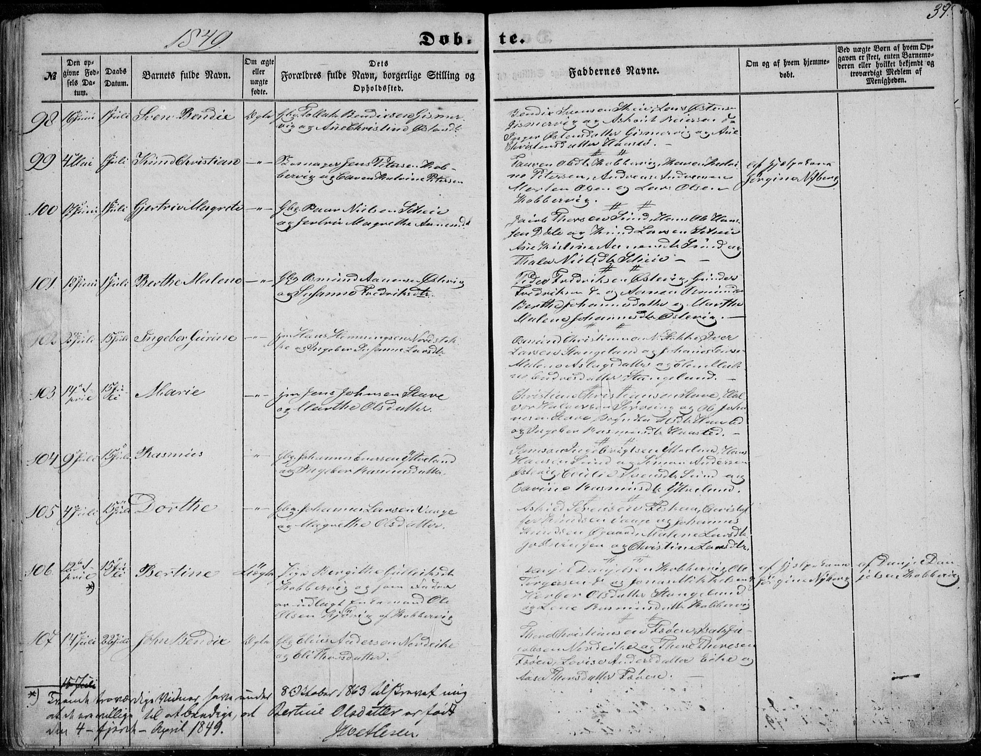 Avaldsnes sokneprestkontor, AV/SAST-A -101851/H/Ha/Haa/L0008: Parish register (official) no. A 8, 1847-1857, p. 34