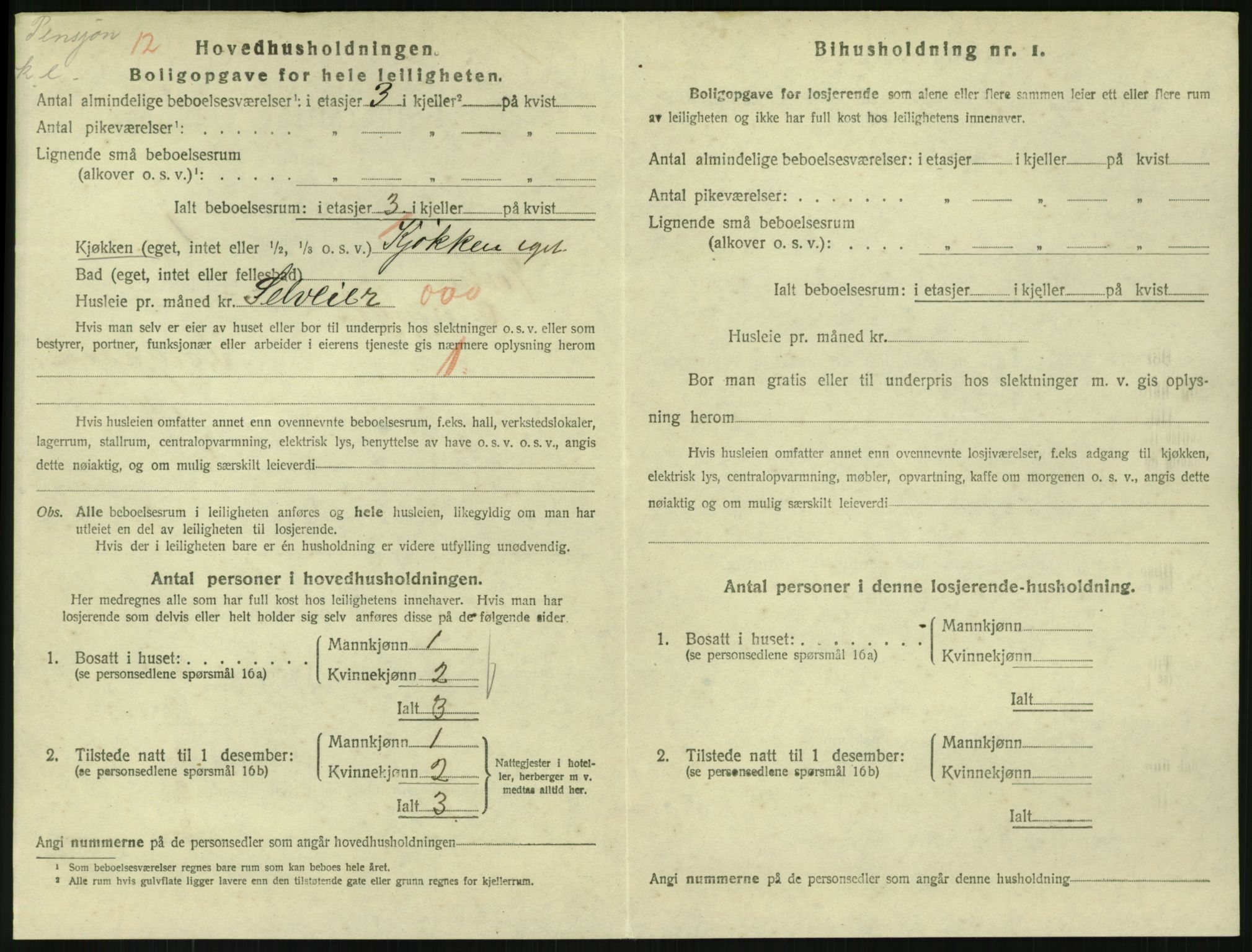 SAKO, 1920 census for Horten, 1920, p. 7864