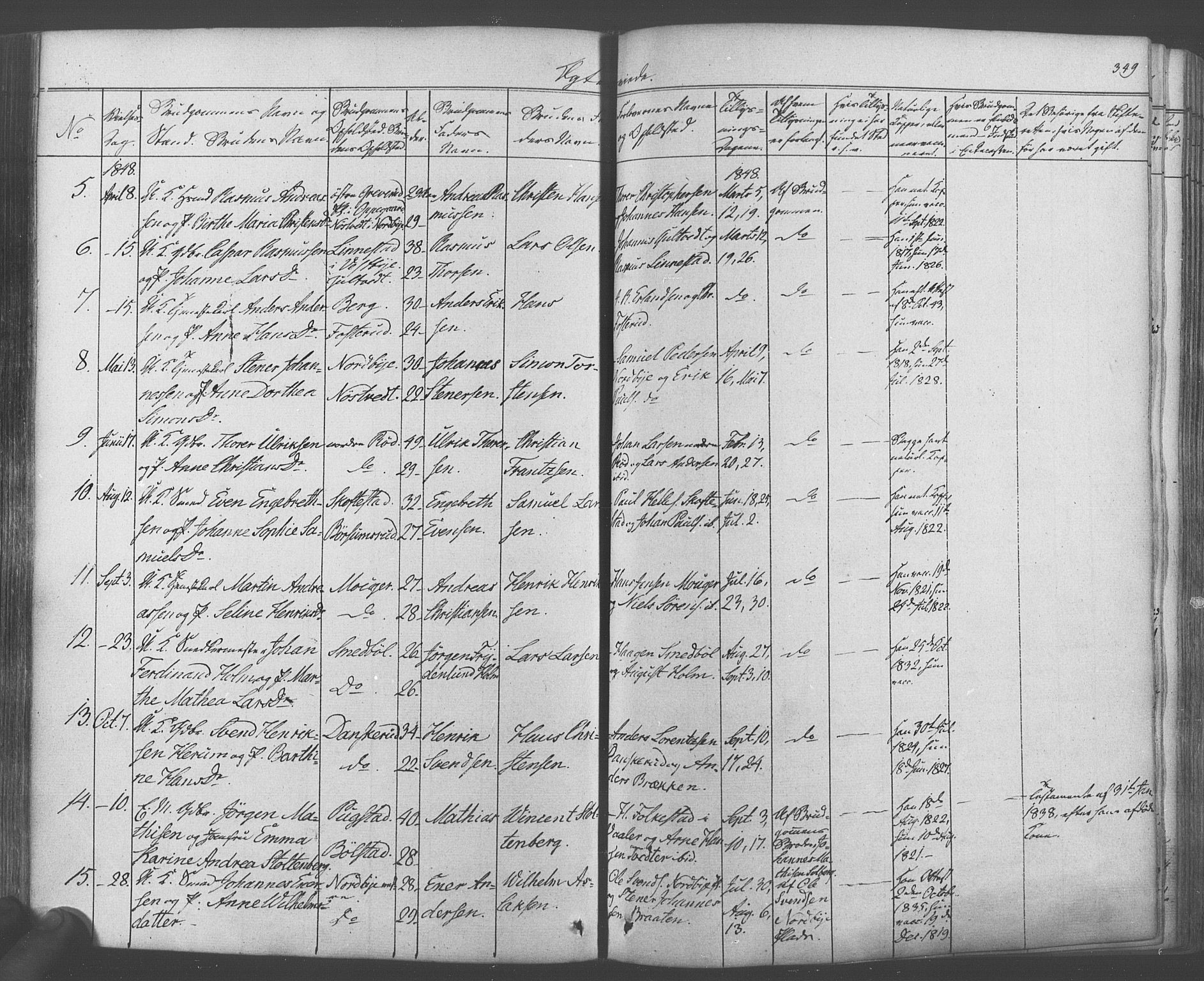 Ås prestekontor Kirkebøker, SAO/A-10894/F/Fa/L0006: Parish register (official) no. I 6, 1841-1853, p. 348-349