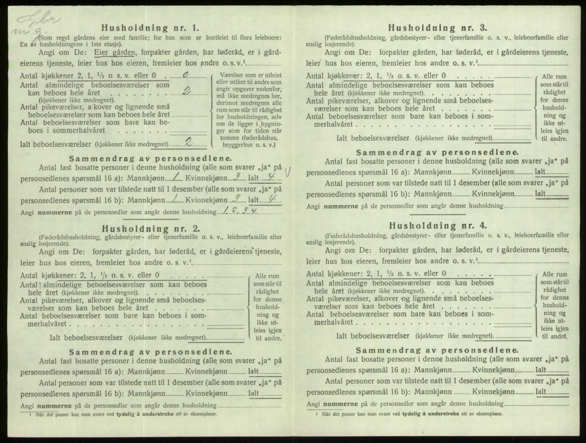 SAB, 1920 census for Eid, 1920, p. 846