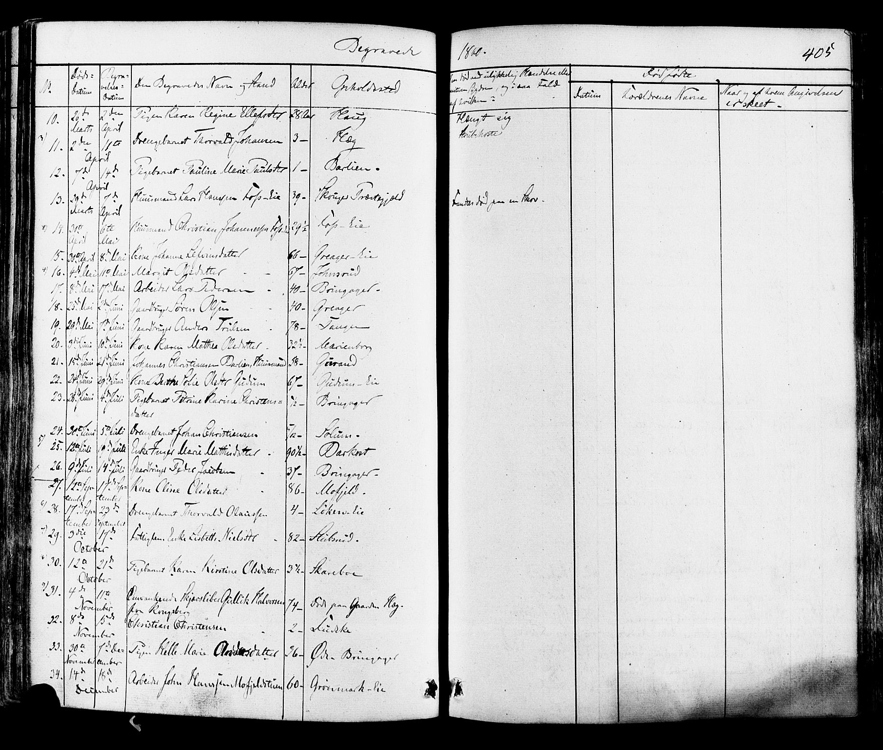 Botne kirkebøker, AV/SAKO-A-340/F/Fa/L0006: Parish register (official) no. I 6, 1836-1877, p. 405