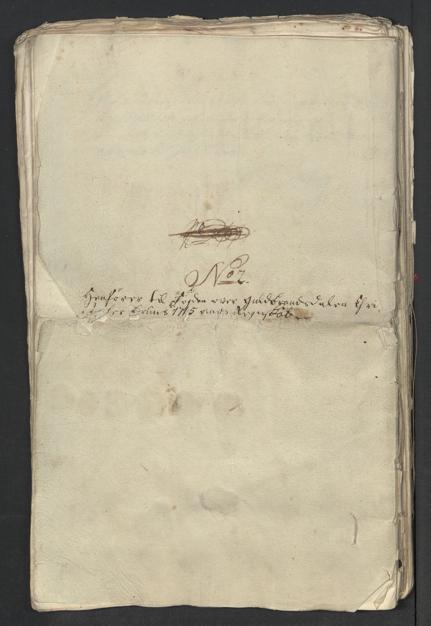 Rentekammeret inntil 1814, Reviderte regnskaper, Fogderegnskap, RA/EA-4092/R17/L1184: Fogderegnskap Gudbrandsdal, 1715, p. 77