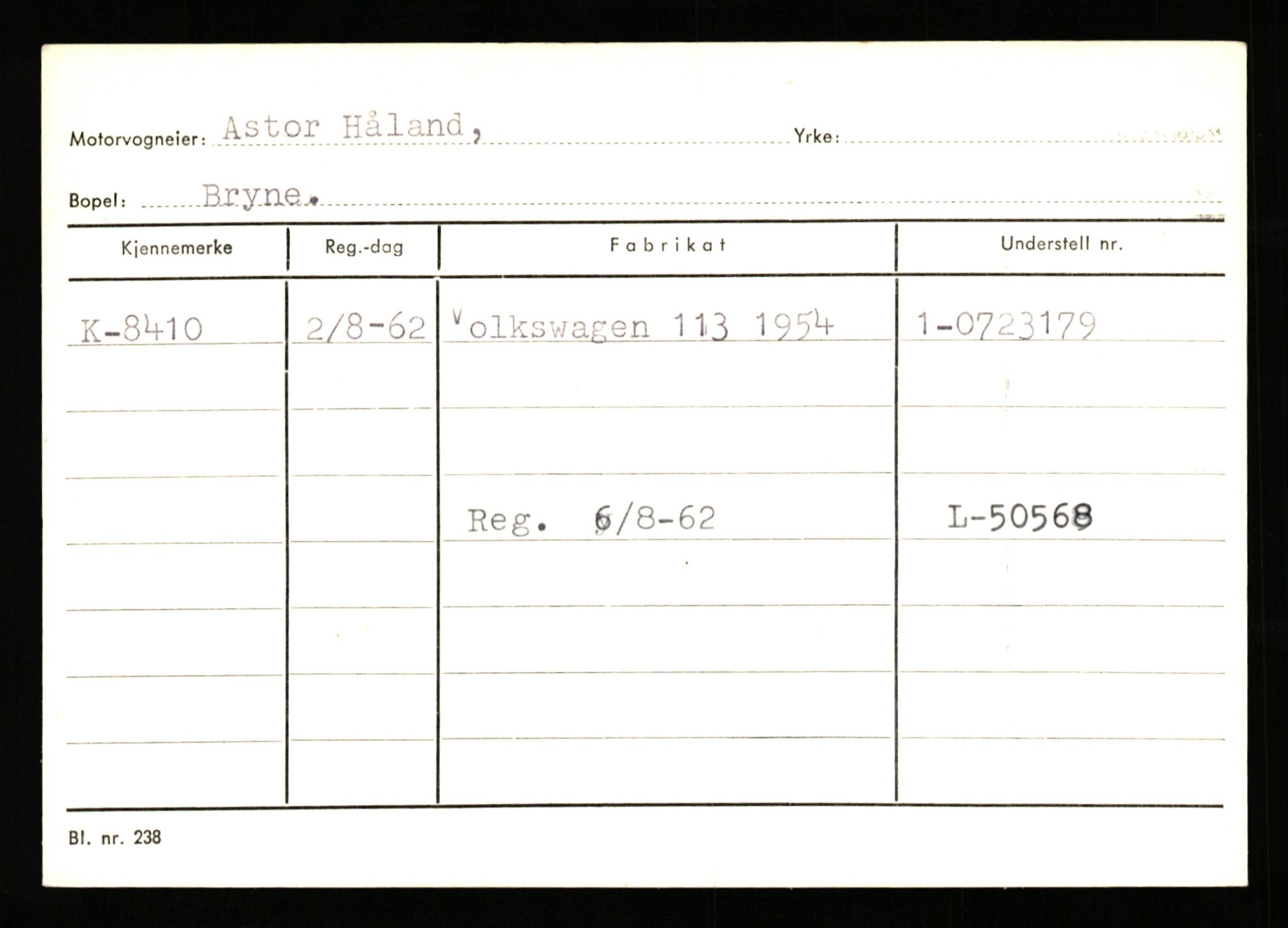 Stavanger trafikkstasjon, AV/SAST-A-101942/0/G/L0002: Registreringsnummer: 5791 - 10405, 1930-1971, p. 1553