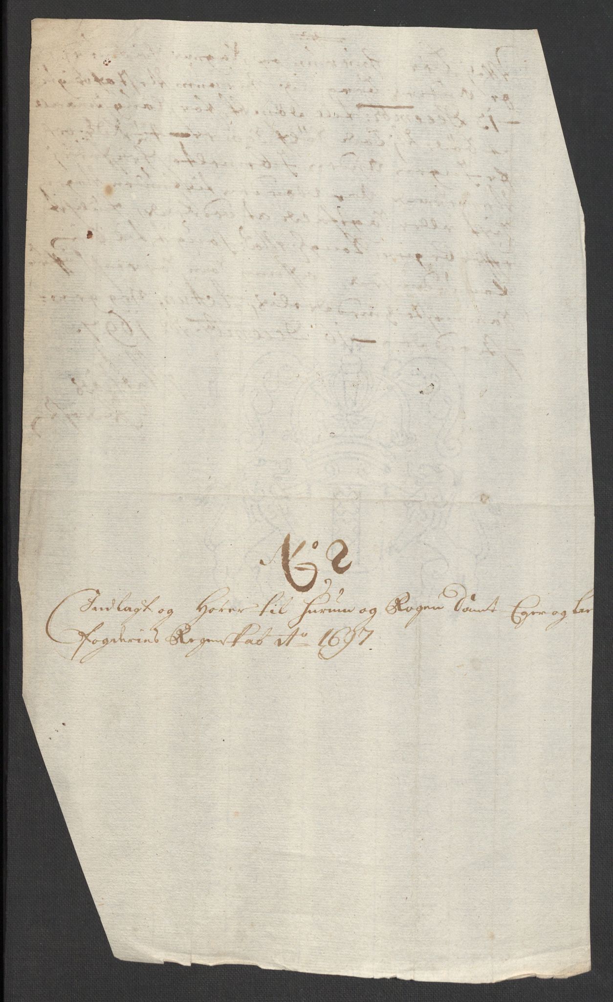 Rentekammeret inntil 1814, Reviderte regnskaper, Fogderegnskap, AV/RA-EA-4092/R30/L1695: Fogderegnskap Hurum, Røyken, Eiker og Lier, 1697, p. 19