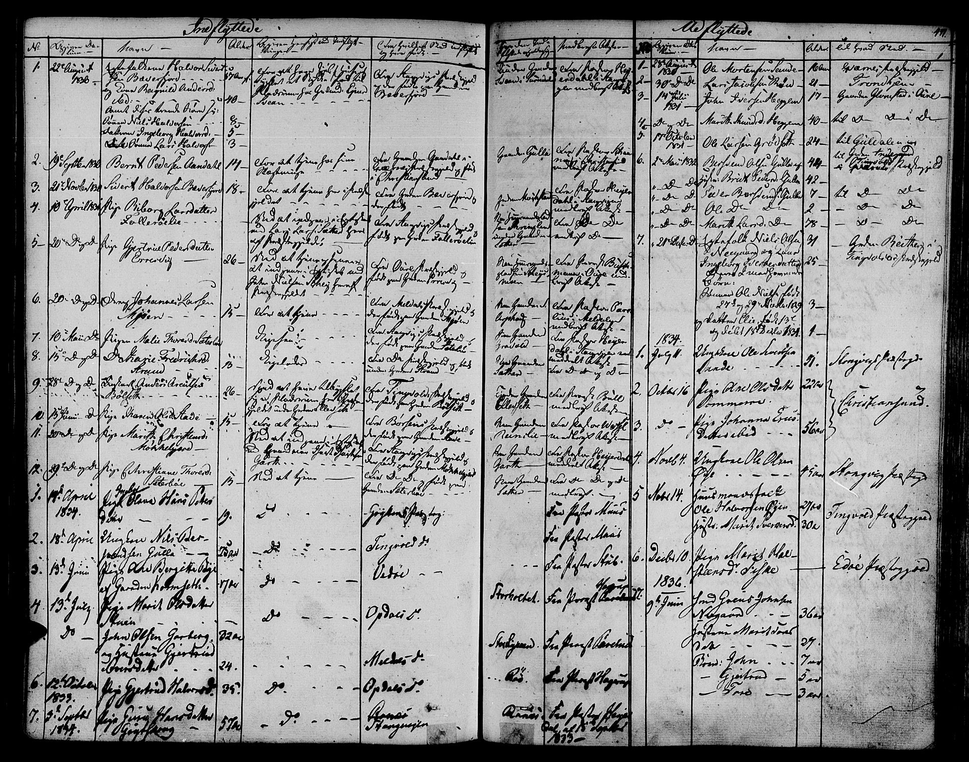 Ministerialprotokoller, klokkerbøker og fødselsregistre - Møre og Romsdal, AV/SAT-A-1454/595/L1042: Parish register (official) no. 595A04, 1829-1843, p. 411