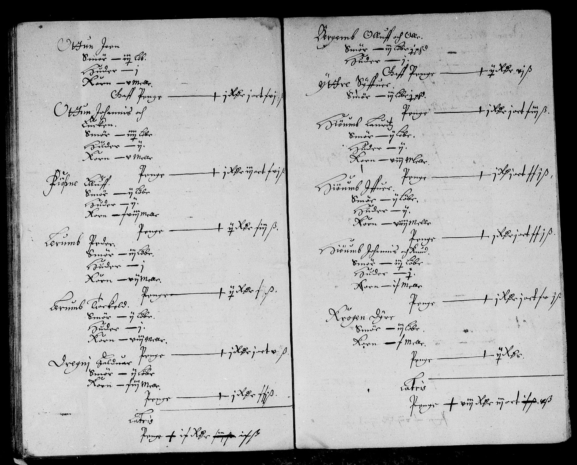 Rentekammeret inntil 1814, Reviderte regnskaper, Stiftamtstueregnskaper, Bergen stiftamt, AV/RA-EA-6043/R/Rc/L0014: Bergen stiftamt, 1664