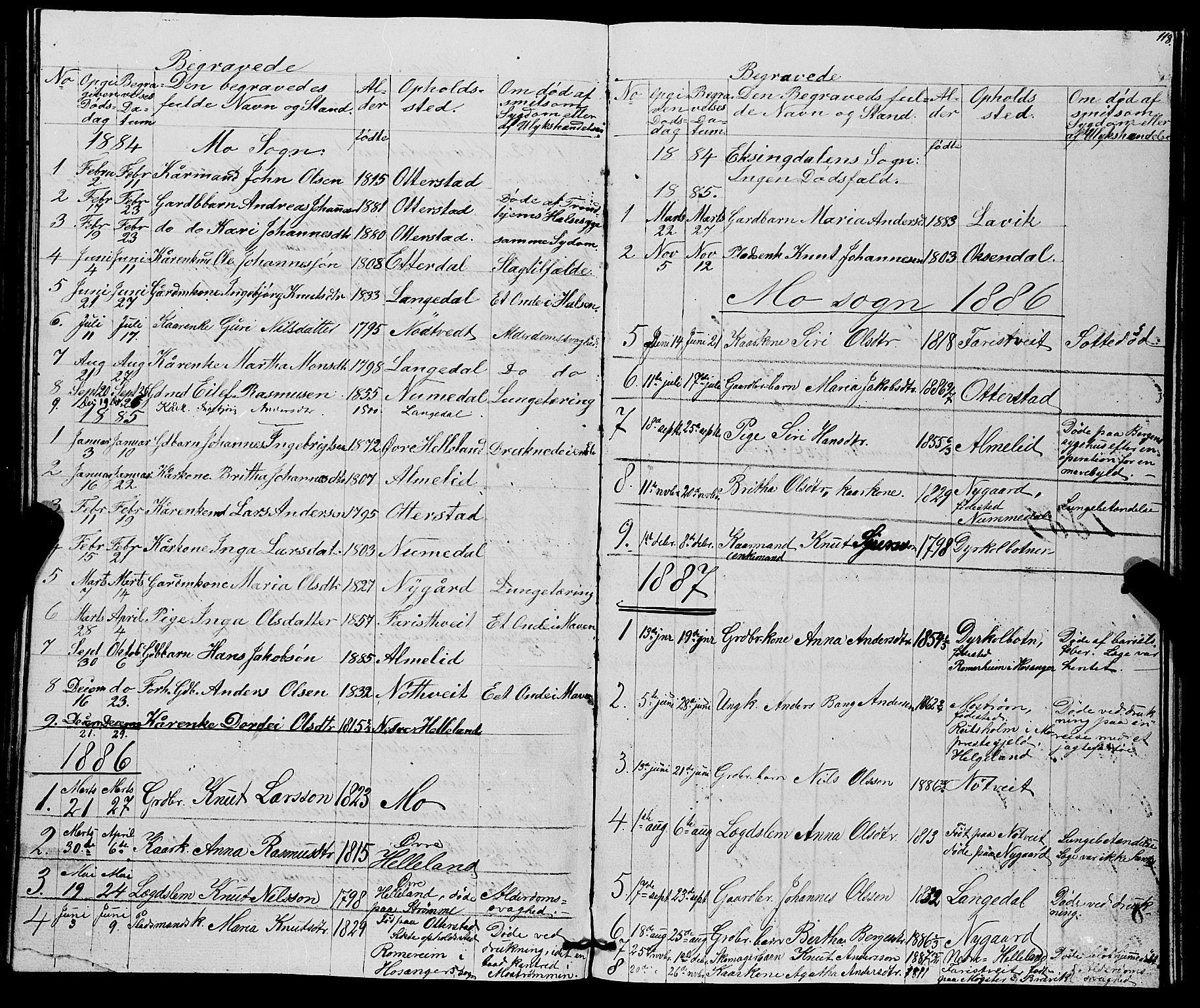 Osterfjorden Soknepresembete, SAB/A-77301: Parish register (copy) no. B 1, 1851-1890, p. 118