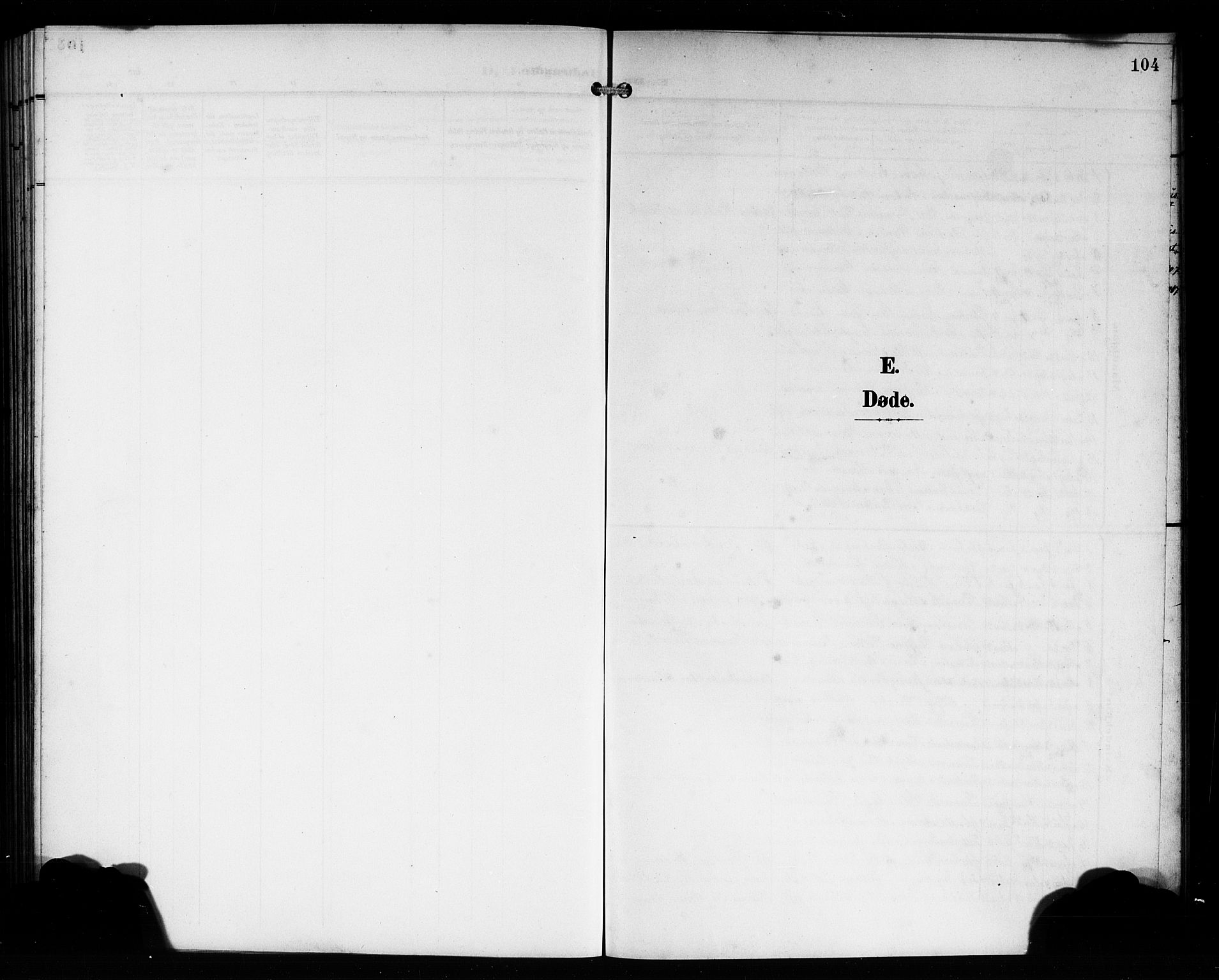 Manger sokneprestembete, SAB/A-76801/H/Hab: Parish register (copy) no. B 4, 1907-1922, p. 104
