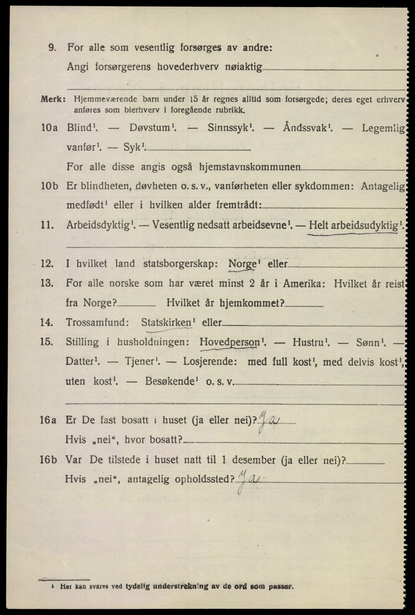 SAKO, 1920 census for Sem, 1920, p. 10370