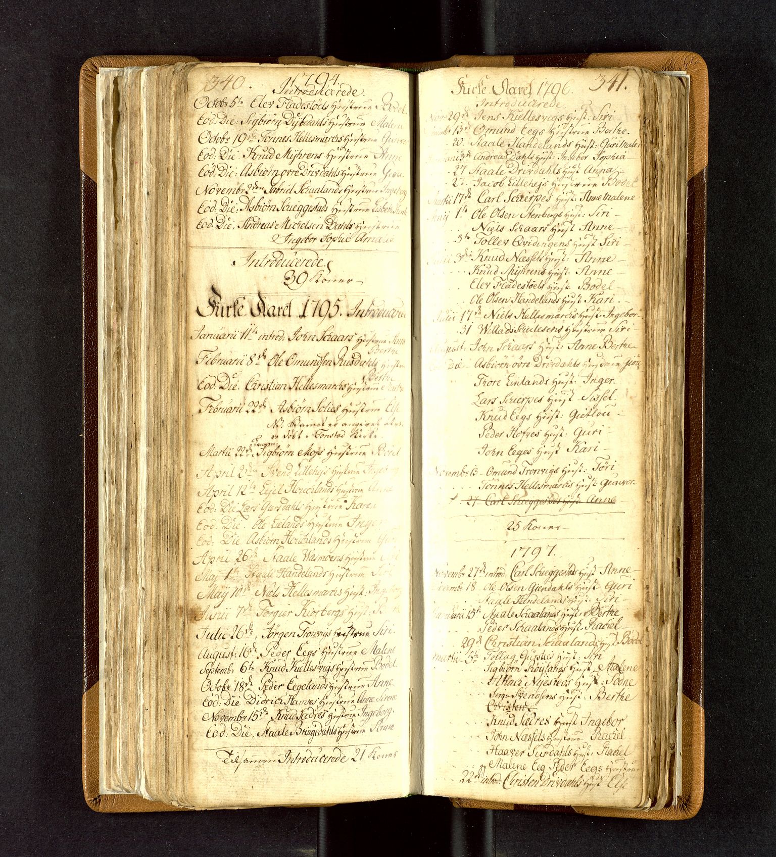 Lund sokneprestkontor, SAST/A-101809/S06/L0003: Parish register (official) no. A 3, 1761-1801, p. 340-341