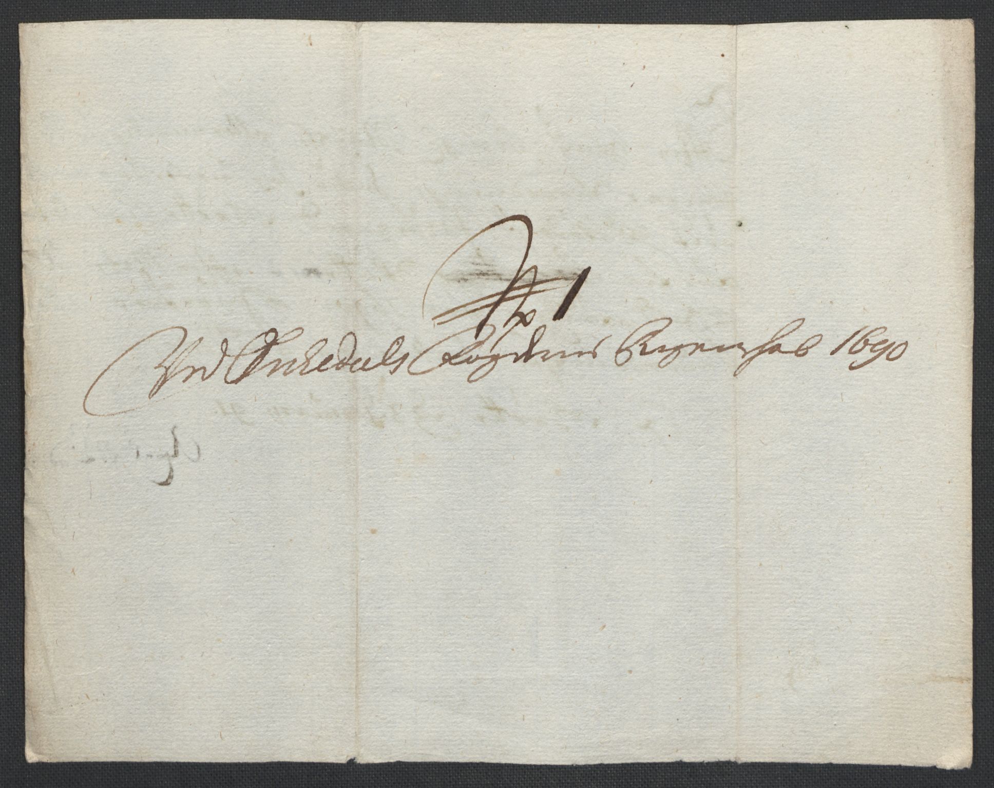 Rentekammeret inntil 1814, Reviderte regnskaper, Fogderegnskap, AV/RA-EA-4092/R58/L3936: Fogderegnskap Orkdal, 1689-1690, p. 436