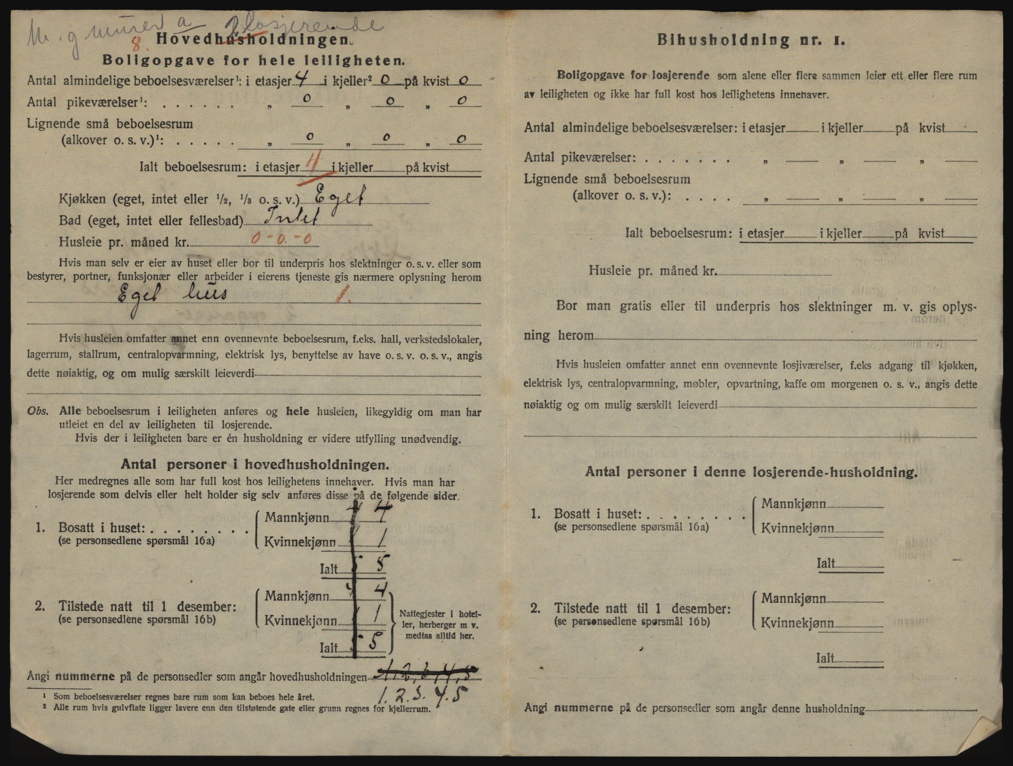 SATØ, 1920 census for Hammerfest, 1920, p. 1037