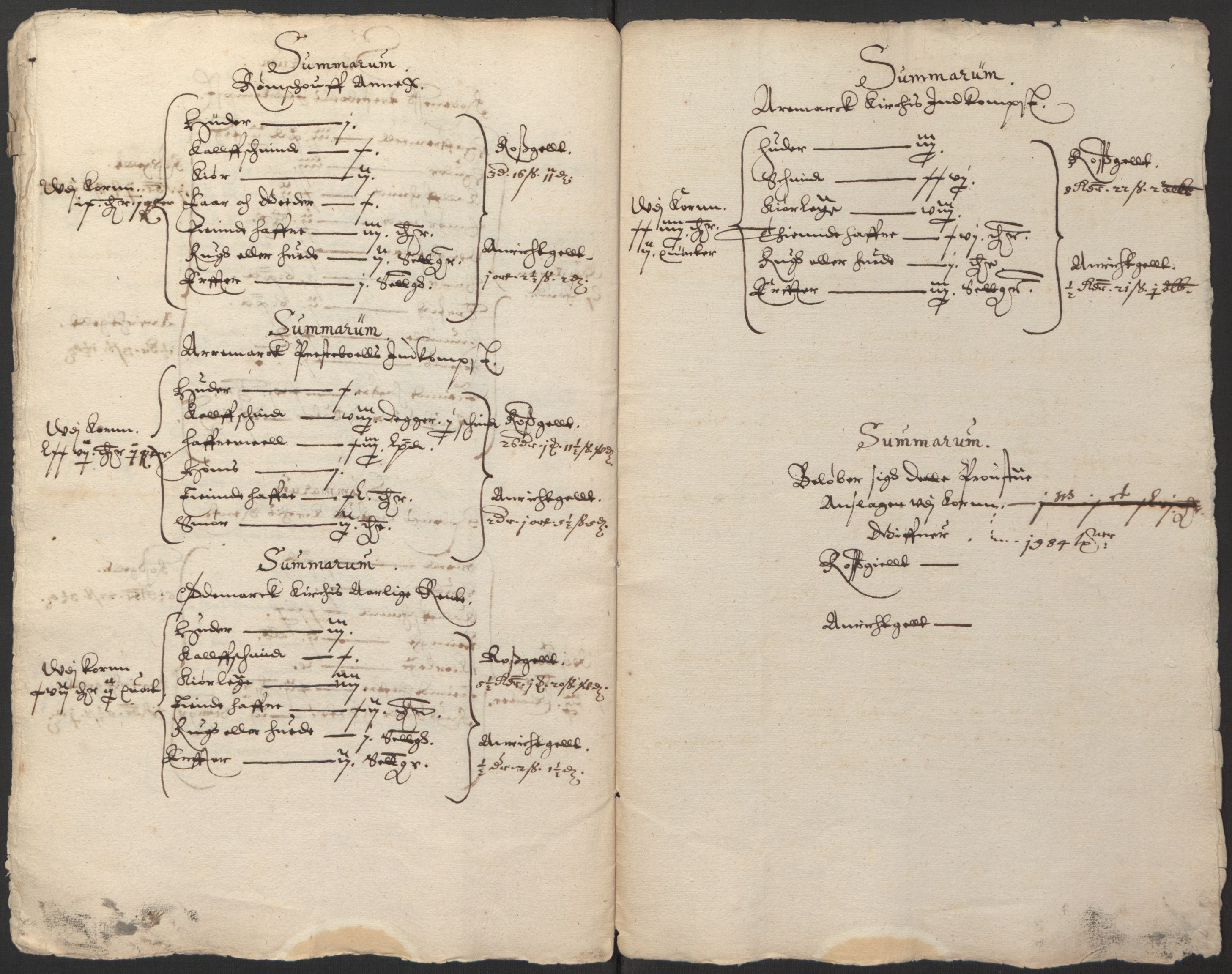 Stattholderembetet 1572-1771, AV/RA-EA-2870/Ek/L0014/0001: Jordebøker til utlikning av rosstjeneste 1624-1626: / Kirke- og prestebolsinntekter i Oslo og Hamar bispedømme, 1625-1626, p. 119