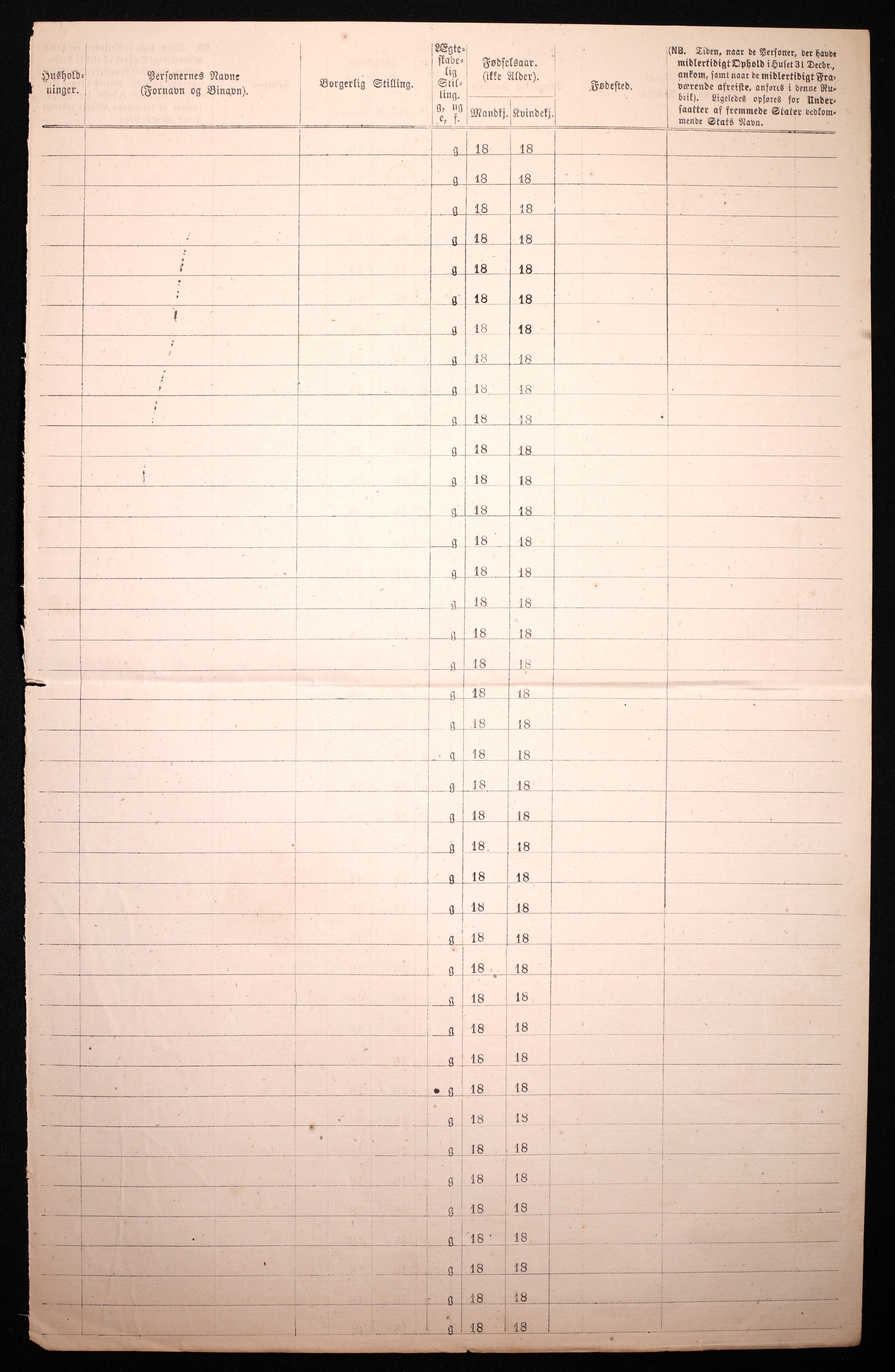 RA, 1870 census for 0301 Kristiania, 1870, p. 449