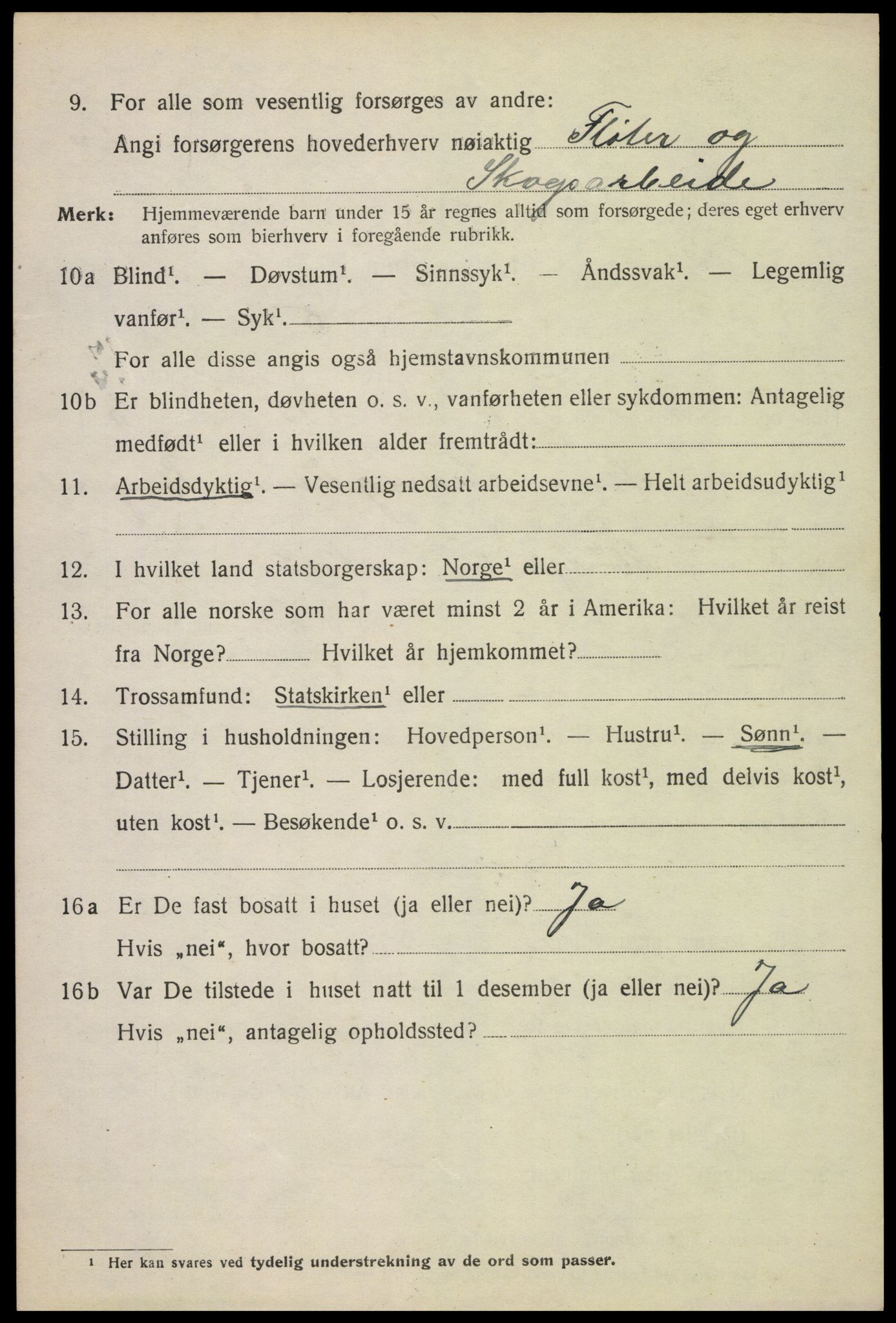 SAH, 1920 census for Sør-Odal, 1920, p. 17012