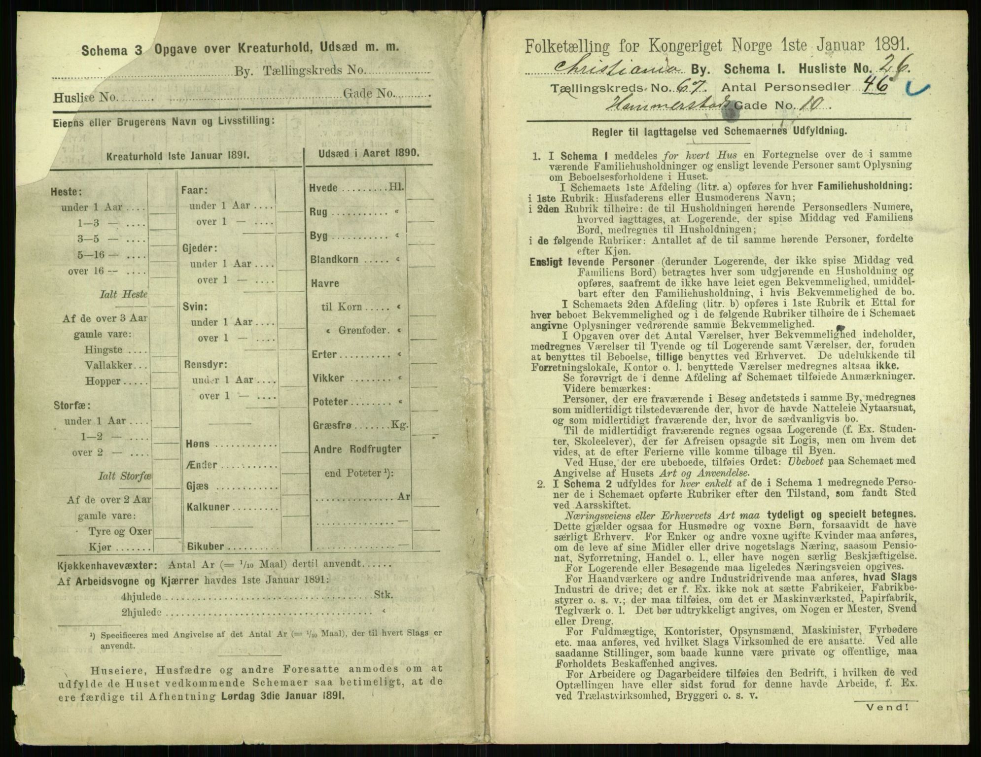 RA, 1891 census for 0301 Kristiania, 1891, p. 36428