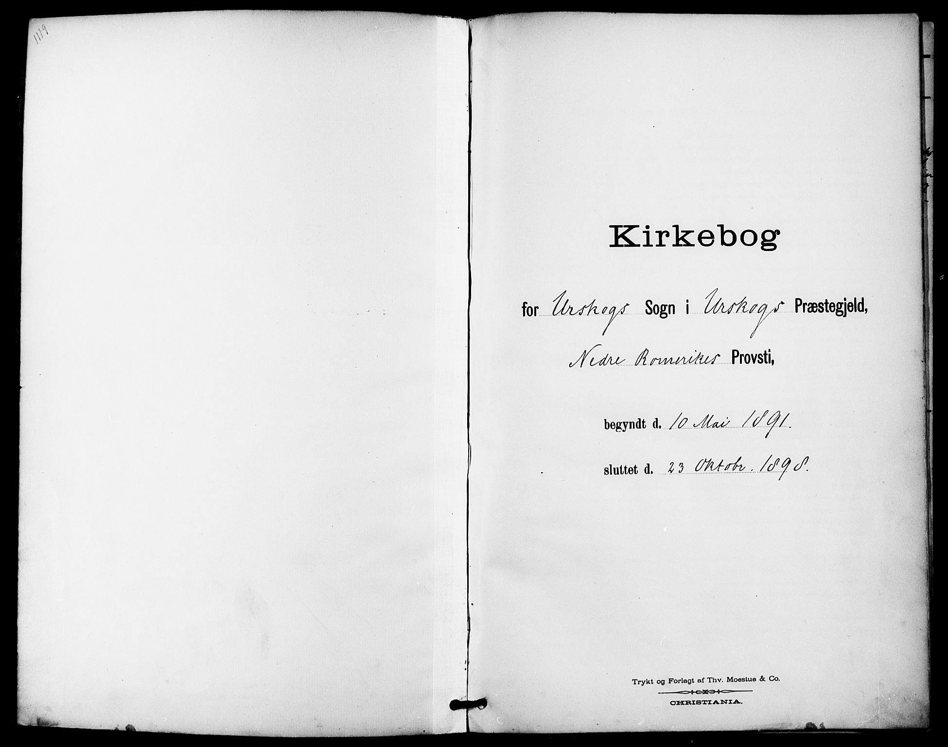 Aurskog prestekontor Kirkebøker, AV/SAO-A-10304a/F/Fa/L0009: Parish register (official) no. I 9, 1891-1898
