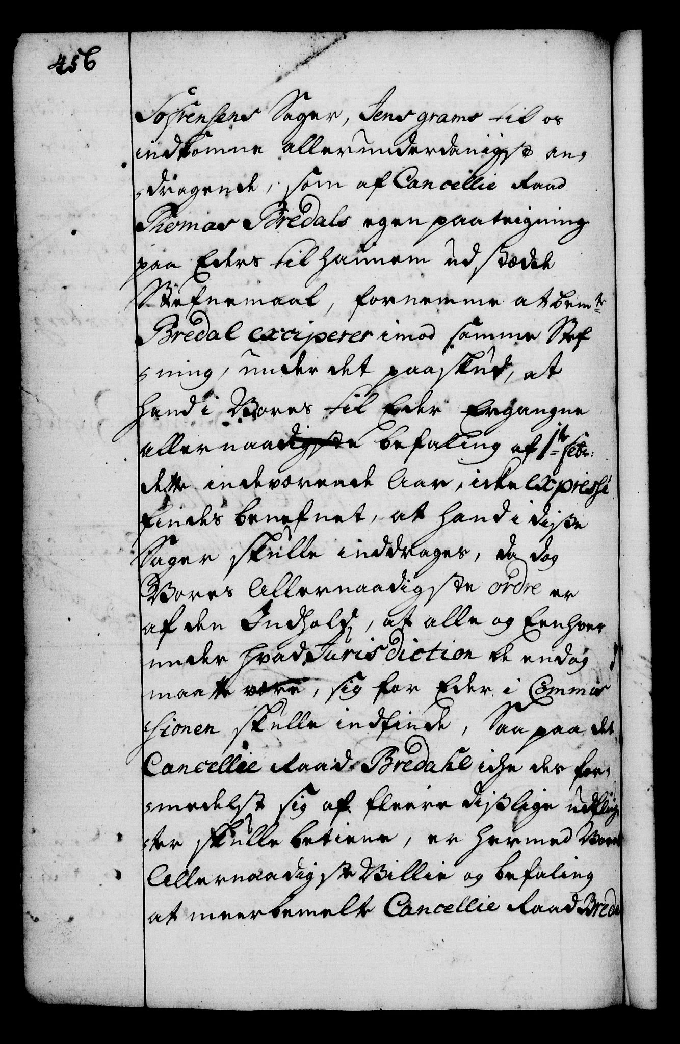 Rentekammeret, Kammerkanselliet, RA/EA-3111/G/Gg/Gga/L0002: Norsk ekspedisjonsprotokoll med register (merket RK 53.2), 1723-1727, p. 456
