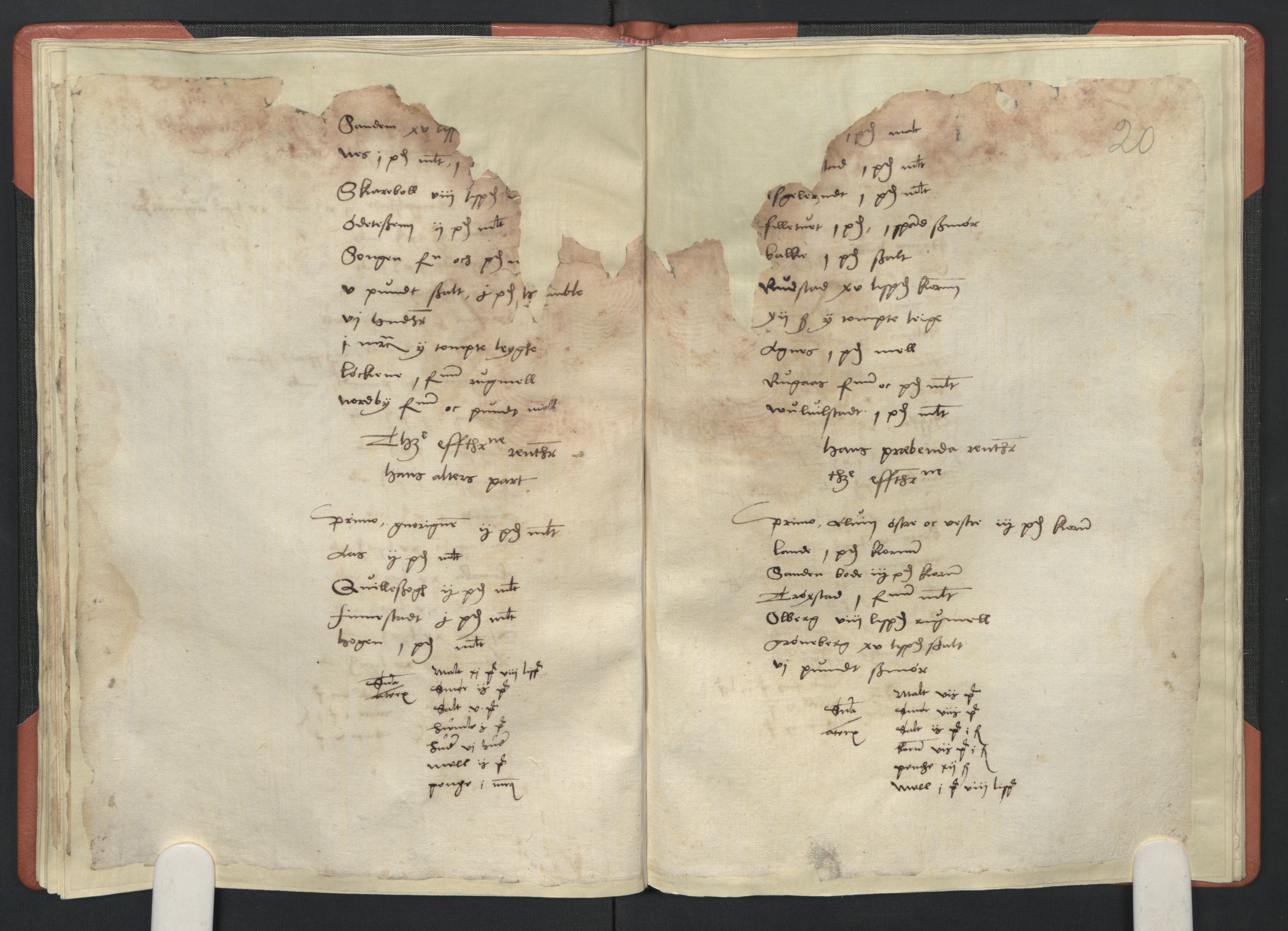 Rentekammeret inntil 1814, Reviderte regnskaper, Lensregnskaper, AV/RA-EA-5023/R/Ra/L0016: Kirke- og klostergods, kommunegods m.m., 1549-1555;   Bergverksregnskap, 1540-1541, 1540-1555