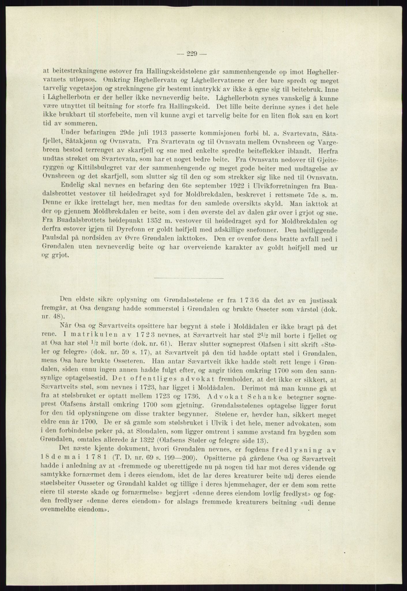 Høyfjellskommisjonen, AV/RA-S-1546/X/Xa/L0001: Nr. 1-33, 1909-1953, p. 835