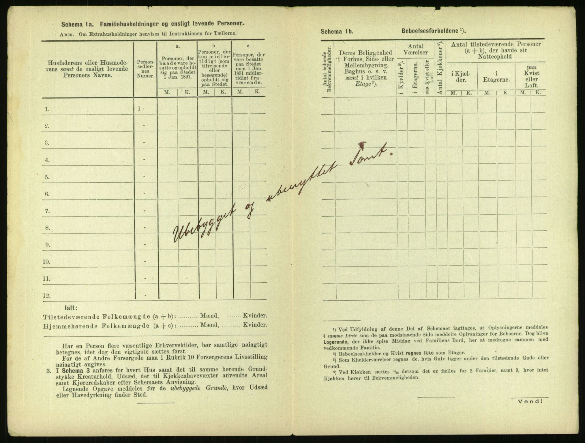 RA, 1891 census for 0301 Kristiania, 1891, p. 65100