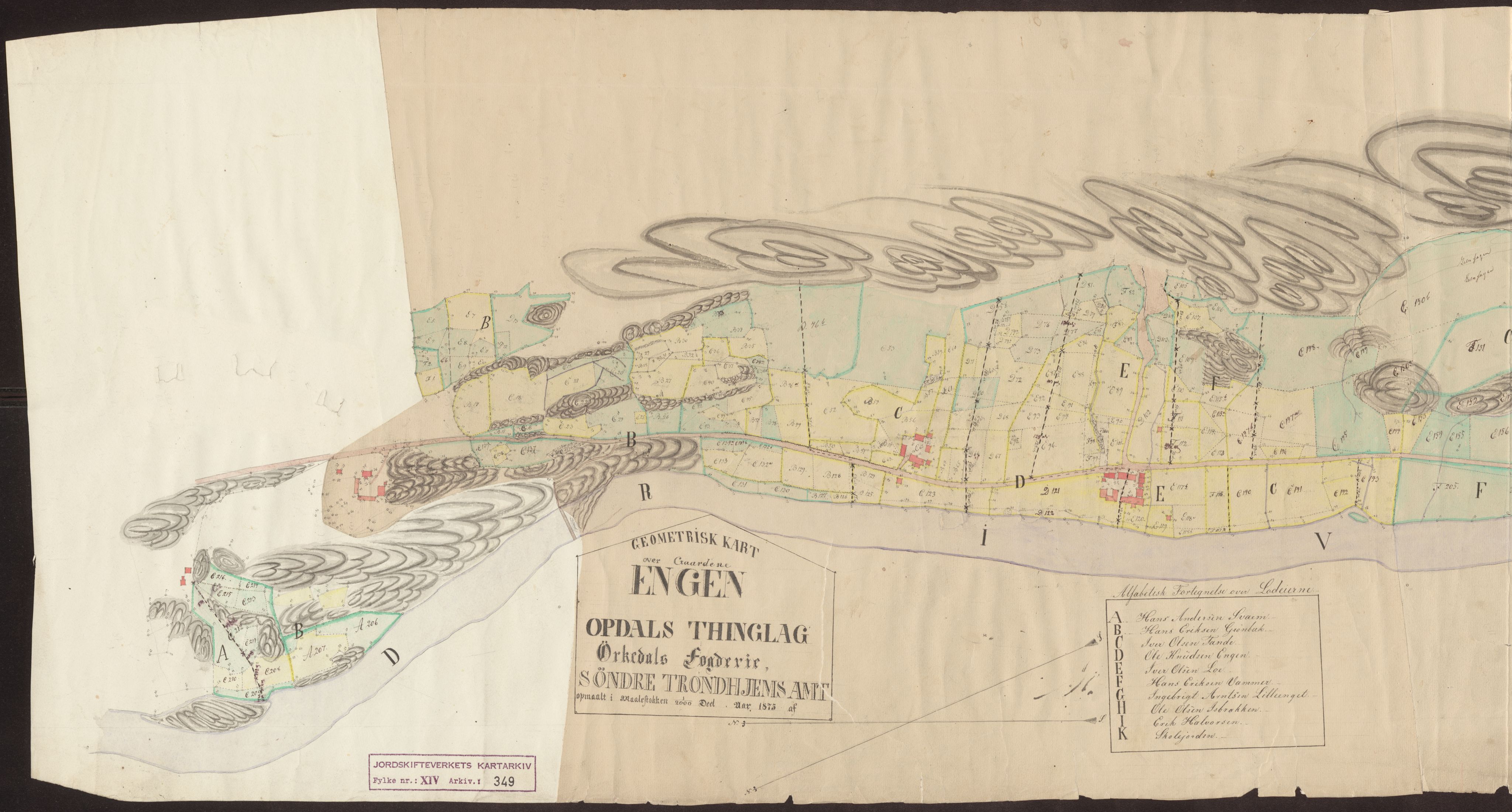 Jordskifteverkets kartarkiv, AV/RA-S-3929/T, 1859-1988, p. 488