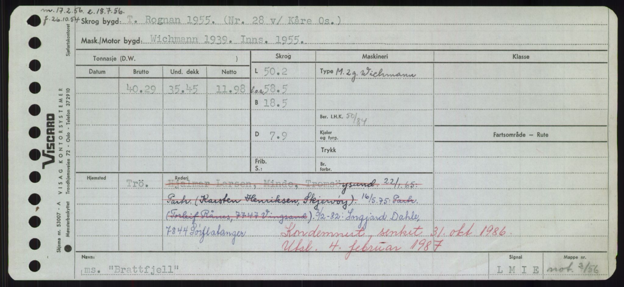 Sjøfartsdirektoratet med forløpere, Skipsmålingen, RA/S-1627/H/Hd/L0005: Fartøy, Br-Byg, p. 125