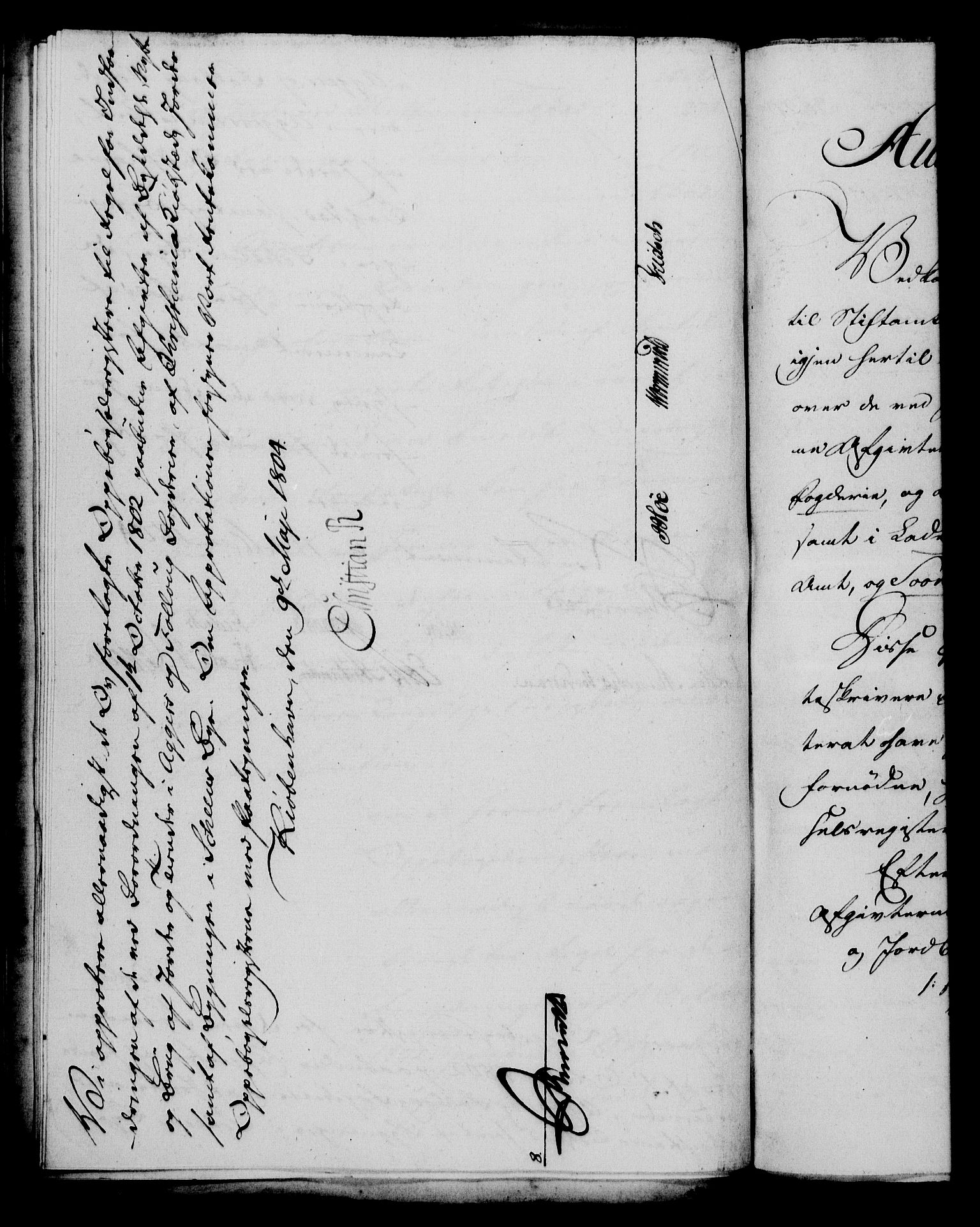 Rentekammeret, Kammerkanselliet, RA/EA-3111/G/Gf/Gfa/L0086: Norsk relasjons- og resolusjonsprotokoll (merket RK 52.86), 1804, p. 476