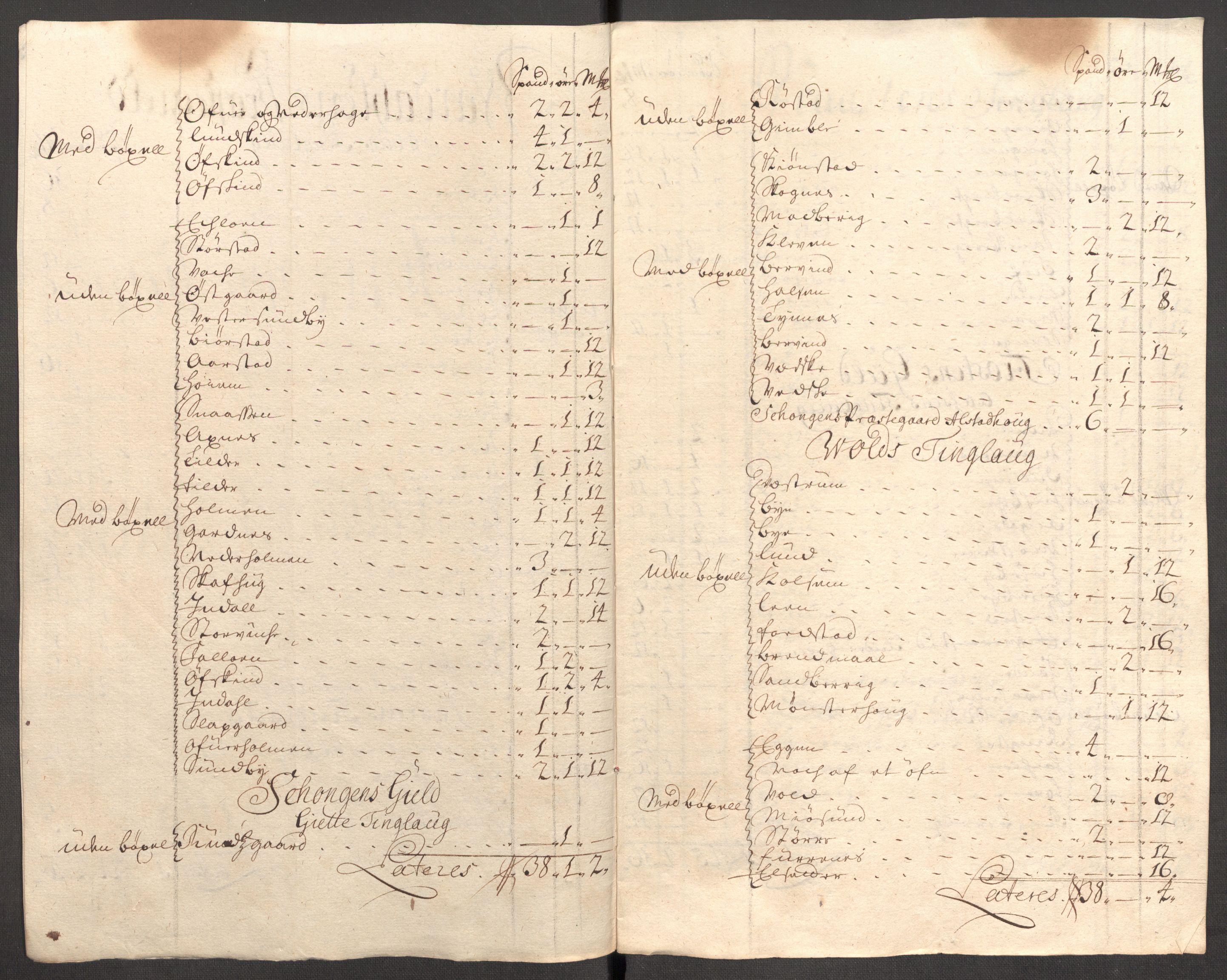 Rentekammeret inntil 1814, Reviderte regnskaper, Fogderegnskap, RA/EA-4092/R62/L4198: Fogderegnskap Stjørdal og Verdal, 1708, p. 149