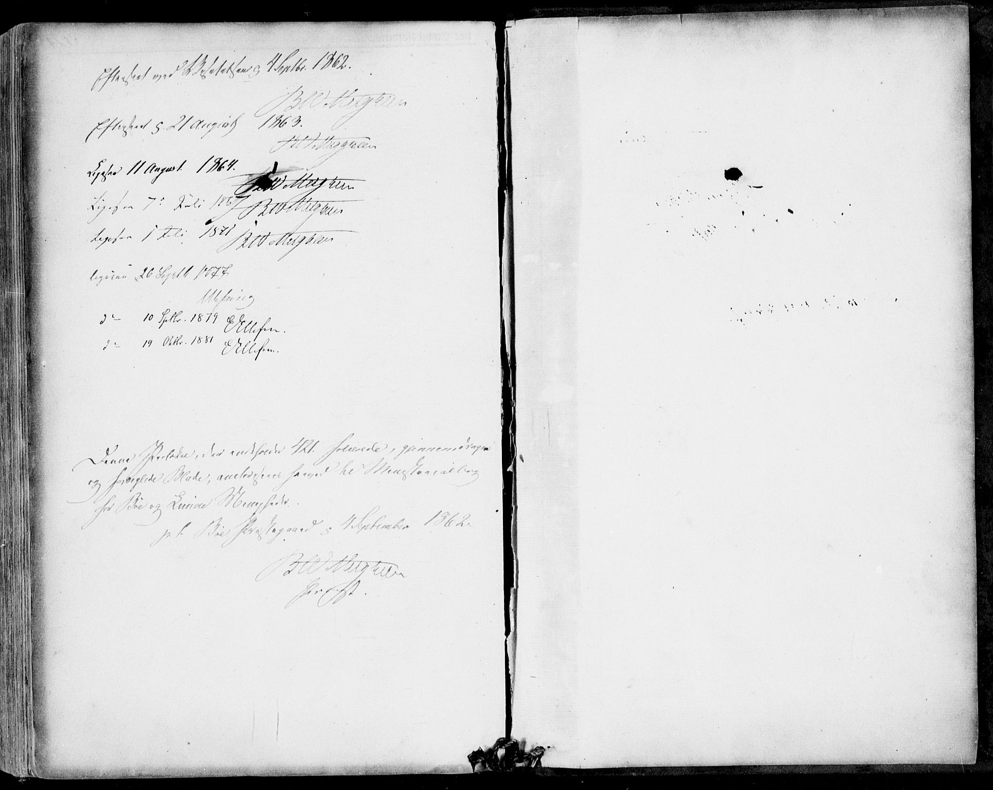 Bø kirkebøker, SAKO/A-257/F/Fa/L0009: Parish register (official) no. 9, 1862-1879